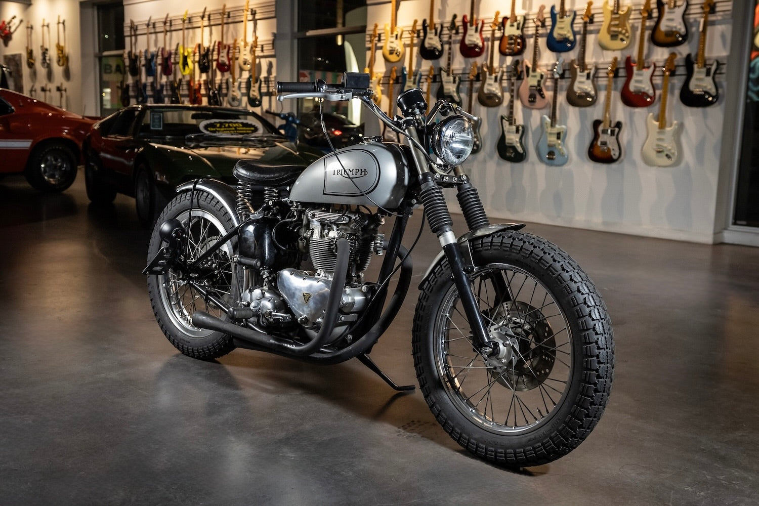 1953 Triumph Flat Track Racer