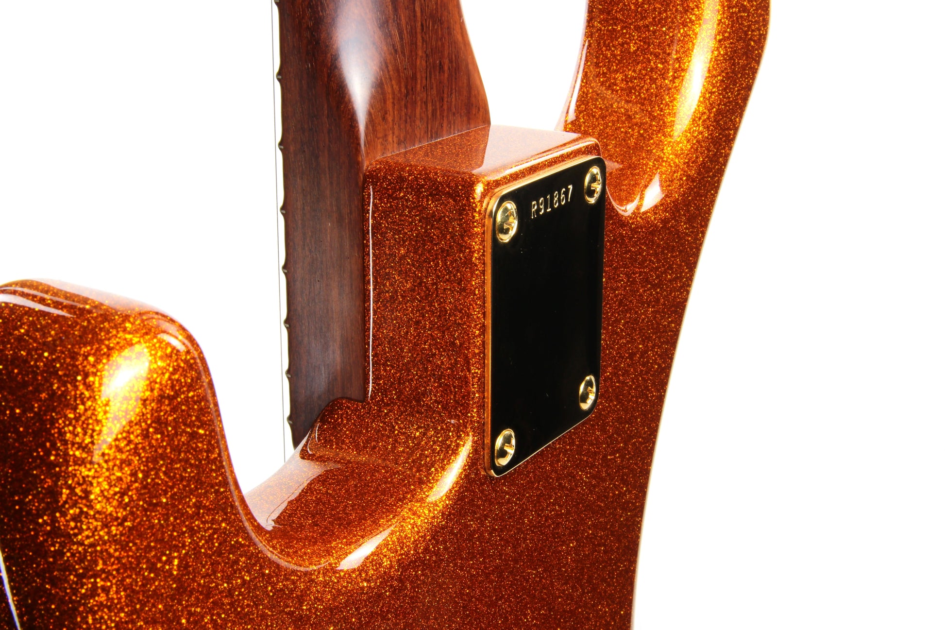 Fender Custom Shop Paul Waller Masterbuilt '56 Stratocaster Orange Sparkle - Solid CITES Rosewood Neck!