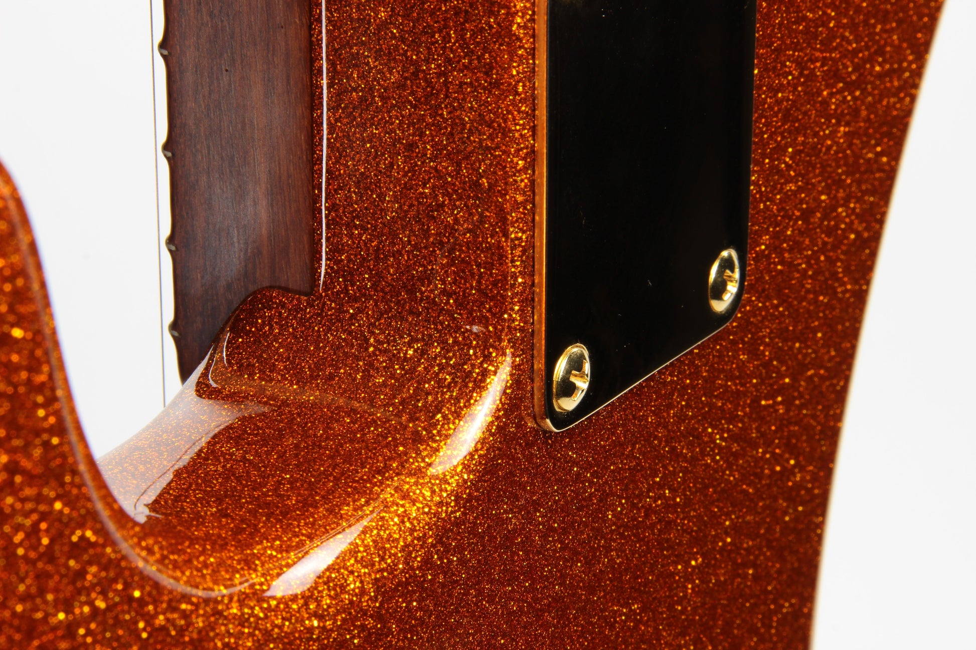 Fender Custom Shop Paul Waller Masterbuilt '56 Stratocaster Orange Sparkle - Solid CITES Rosewood Neck!