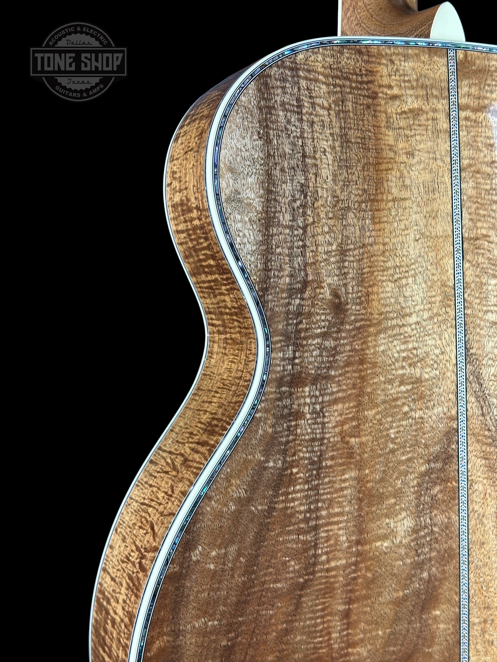 Martin Custom Shop OM 45 Style Adirondack/Exceptional Broad Figure Koa w/case 2964094