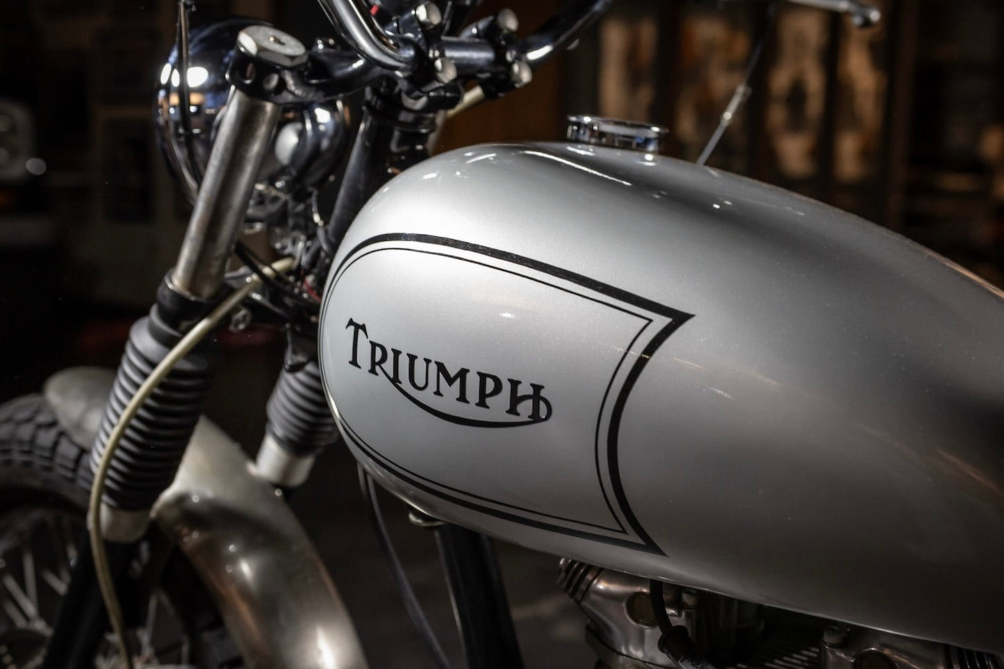 1953 Triumph Flat Track Racer