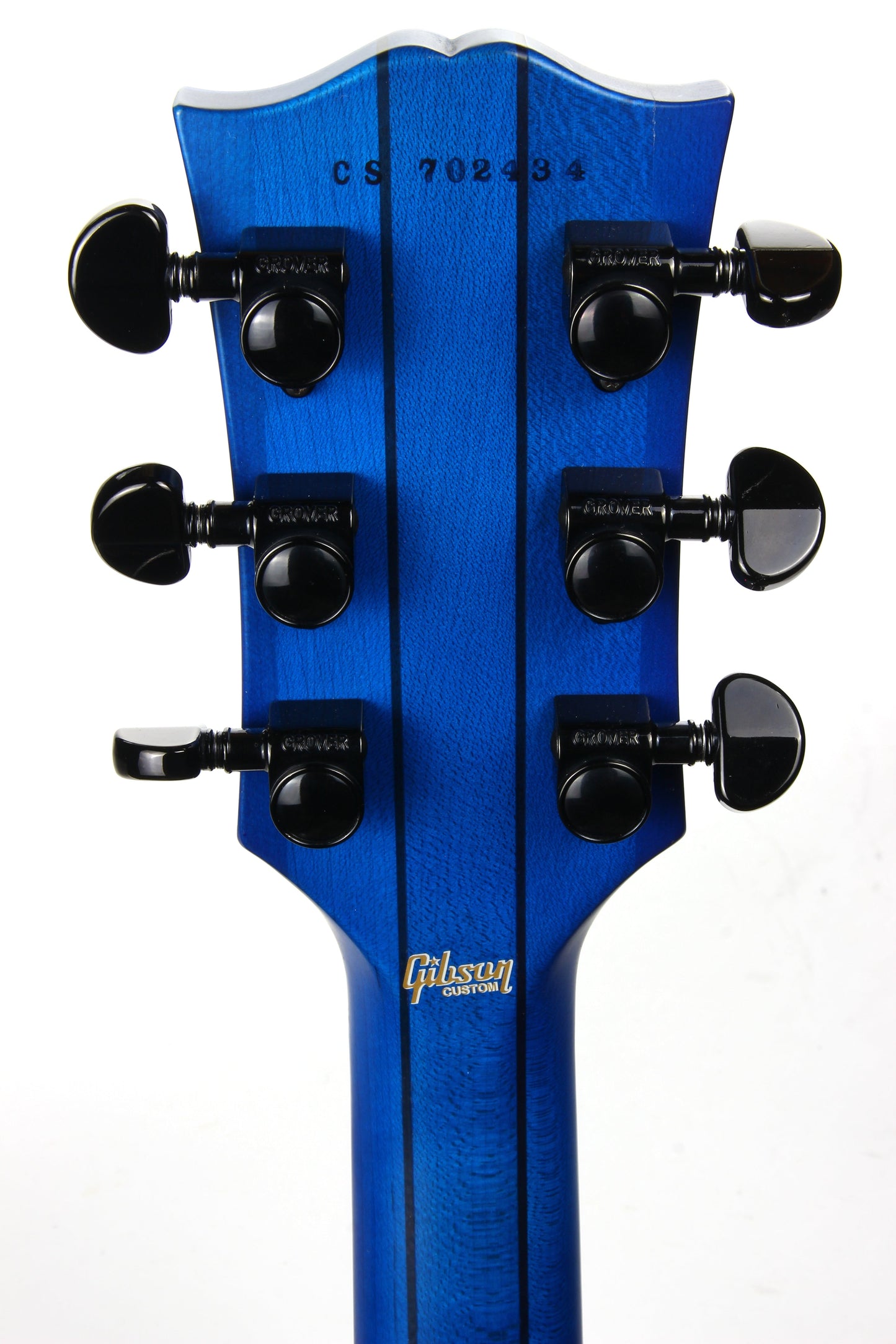 2017 Gibson Custom Shop Les Paul SATIN BLUE BURST WIDOW -- Rare Limited Edition! Maple Neck!