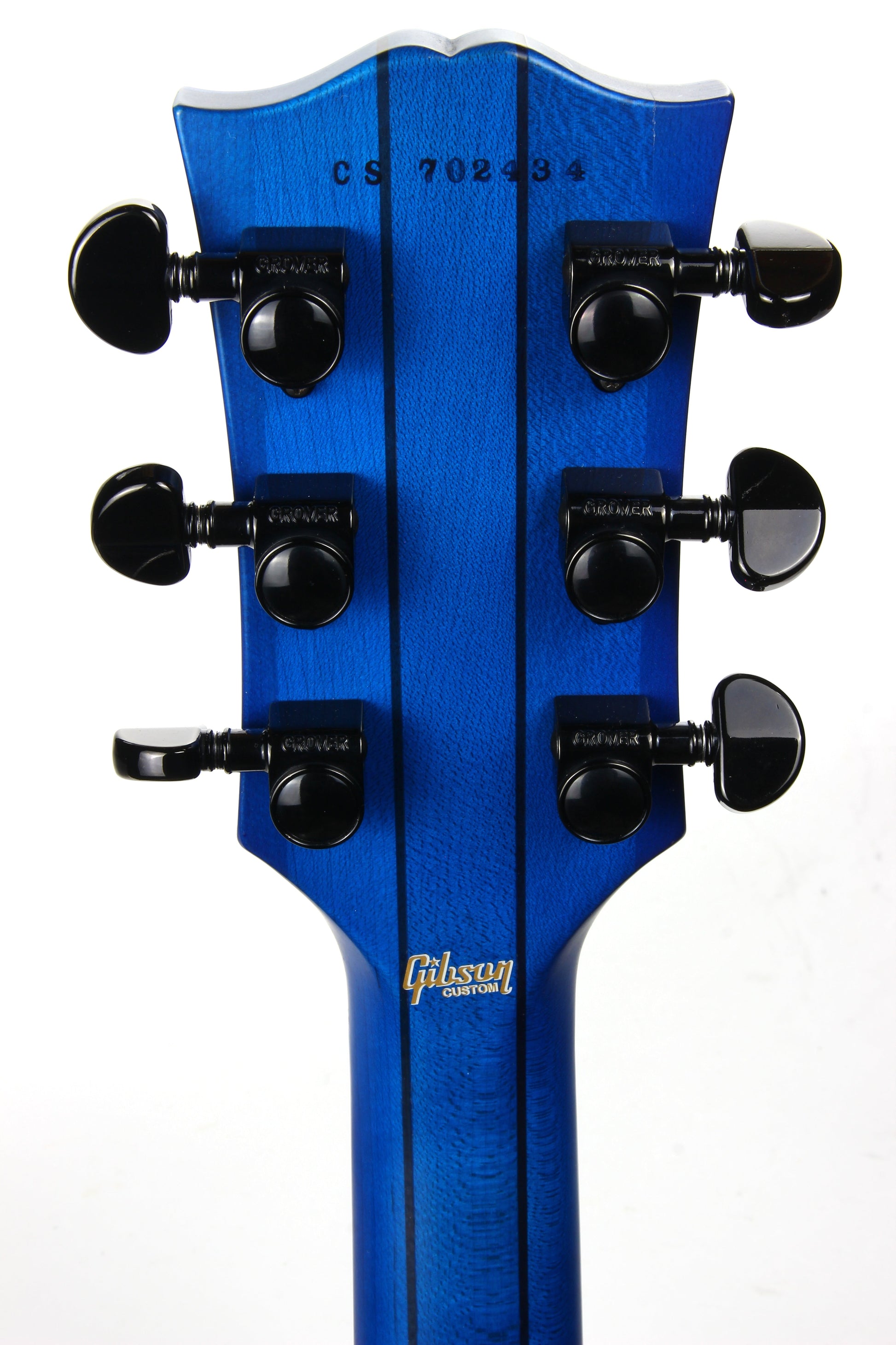 2017 Gibson Custom Shop Les Paul SATIN BLUE BURST WIDOW -- Rare Limited Edition! Maple Neck!