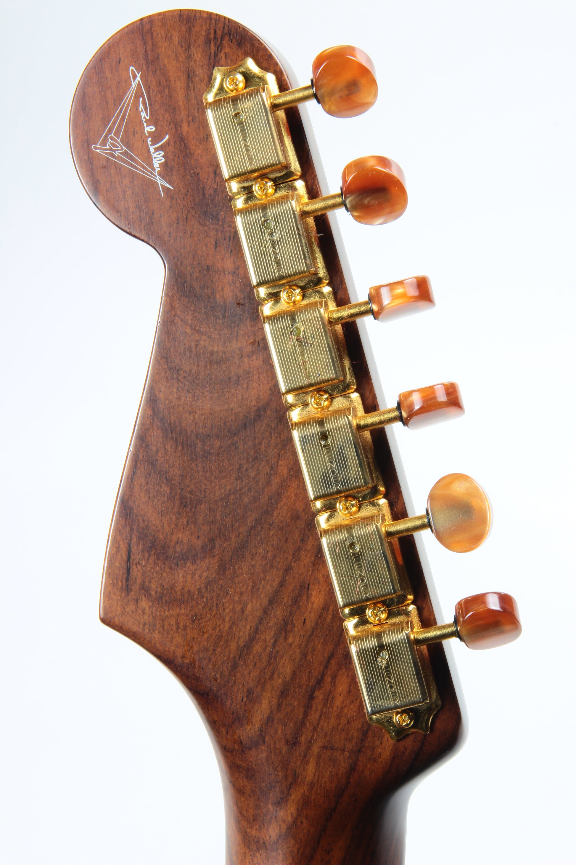 Fender Custom Shop Paul Waller Masterbuilt '56 Stratocaster Orange Sparkle - Solid CITES Rosewood Neck!