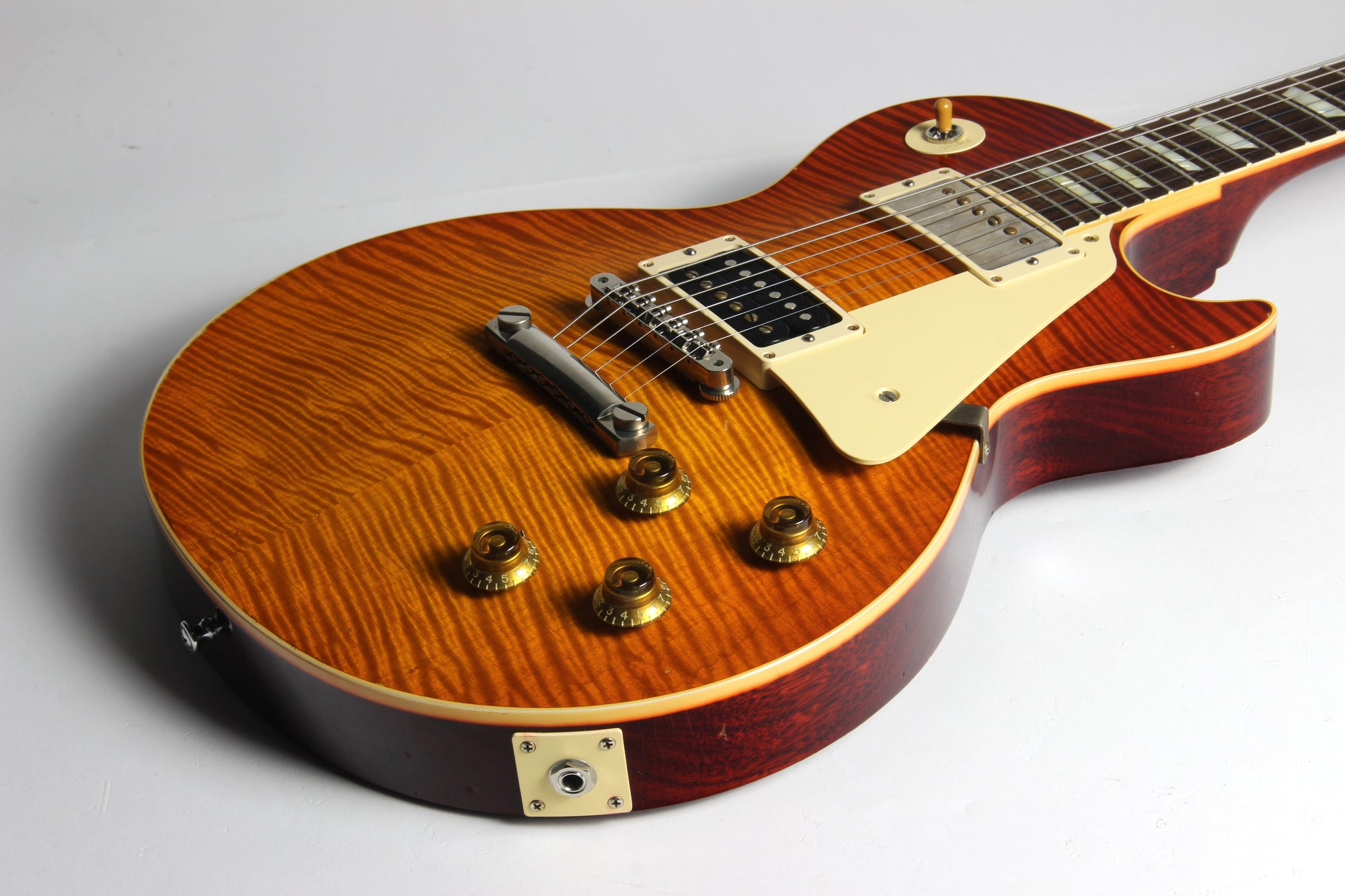 2016 Gibson Custom Shop True Historic AGED 1959 Les Paul '59 Jimmy Page R9 -- Orange Sunset Fade Reissue