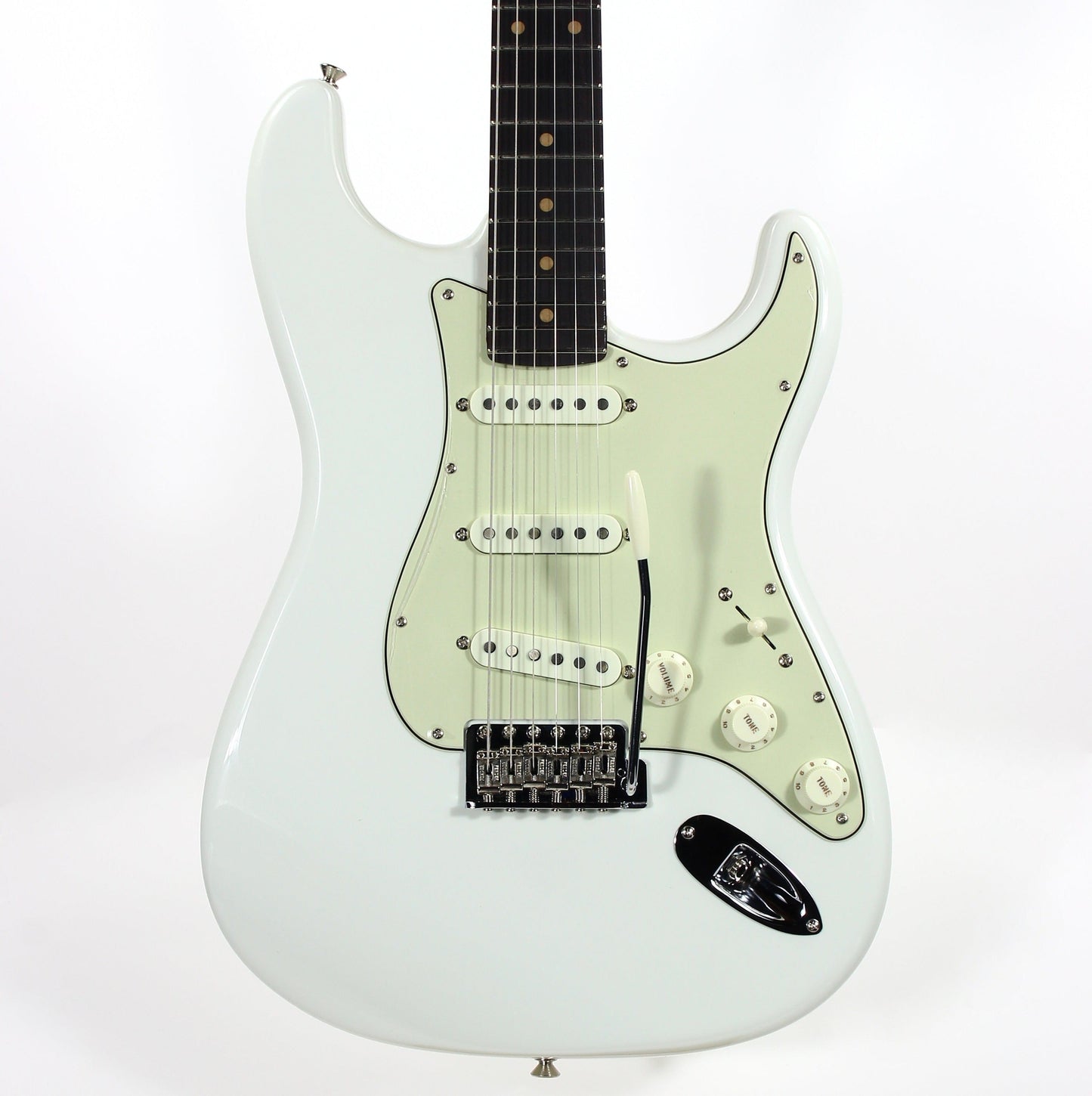 2022 Fender Custom Shop GT11 '60 Stratocaster Roasted FLAME NECK - NOS Olympic White Sweetwater Dealer Select