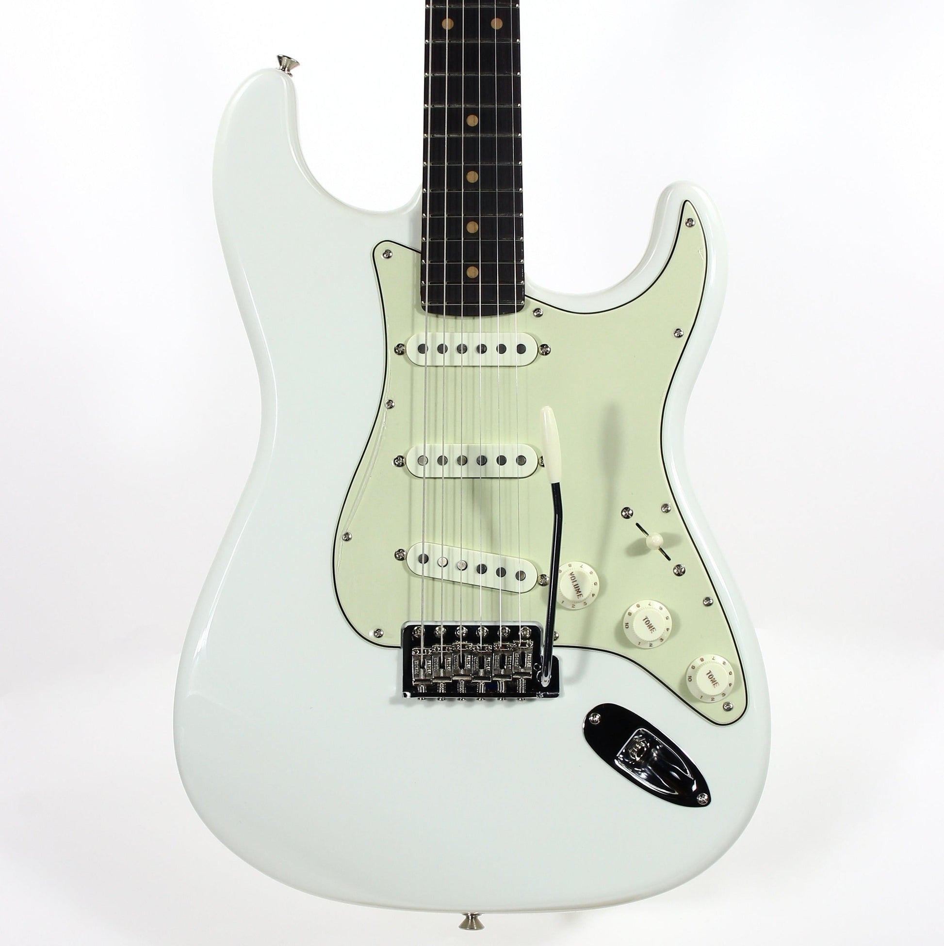 2022 Fender Custom Shop GT11 '60 Stratocaster Roasted FLAME NECK - NOS Olympic White Sweetwater Dealer Select