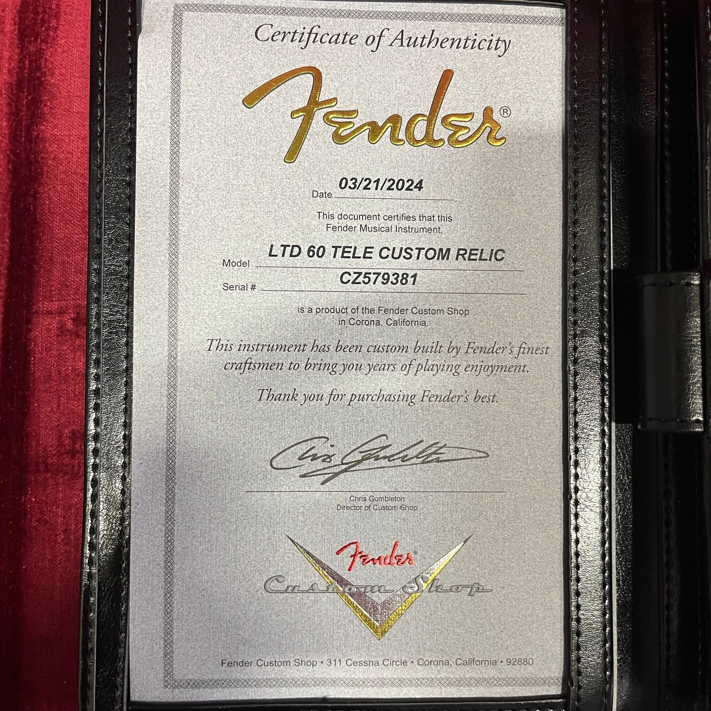 Fender Custom Shop Limited 1960 Telecaster Custom Relic - Chocolate 3 Tone Sunburst