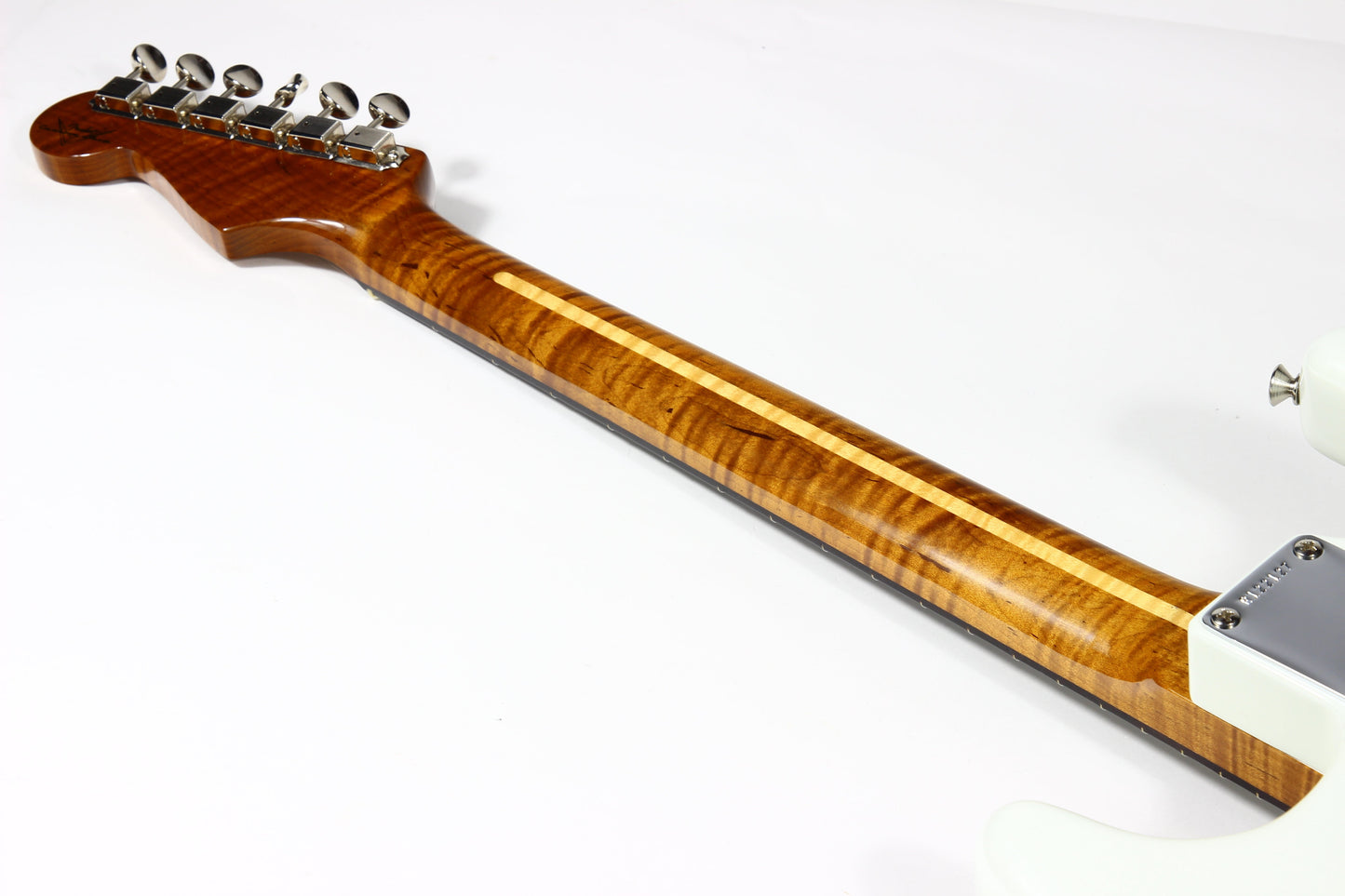 2022 Fender Custom Shop GT11 '60 Stratocaster Roasted FLAME NECK - NOS Olympic White Sweetwater Dealer Select