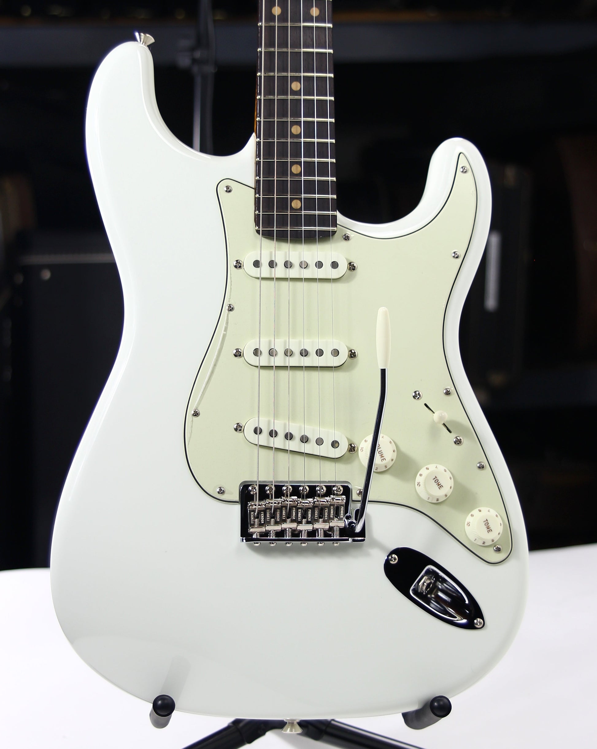 2022 Fender Custom Shop GT11 '60 Stratocaster Roasted FLAME NECK - NOS Olympic White Sweetwater Dealer Select