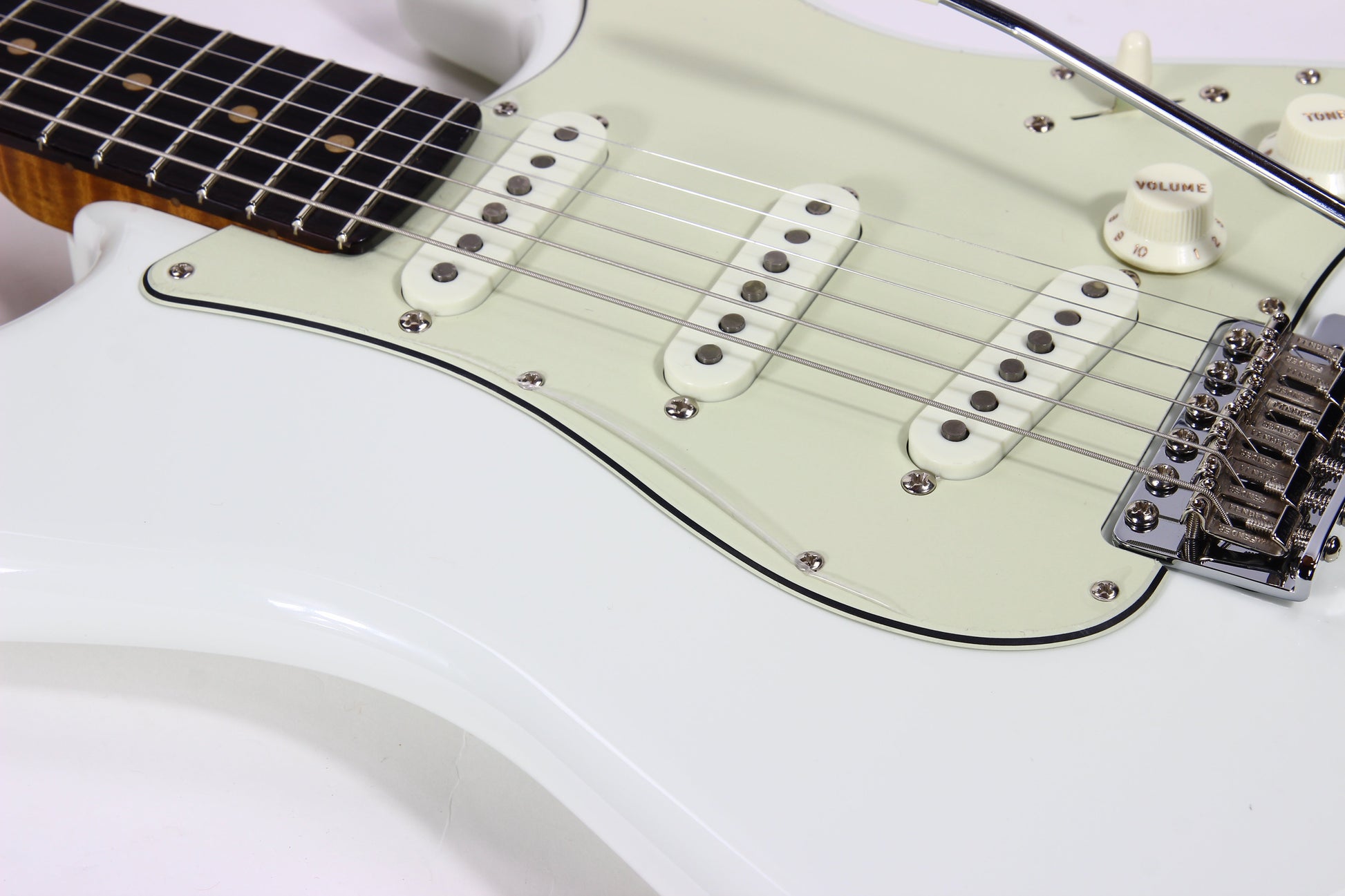 2022 Fender Custom Shop GT11 '60 Stratocaster Roasted FLAME NECK - NOS Olympic White Sweetwater Dealer Select