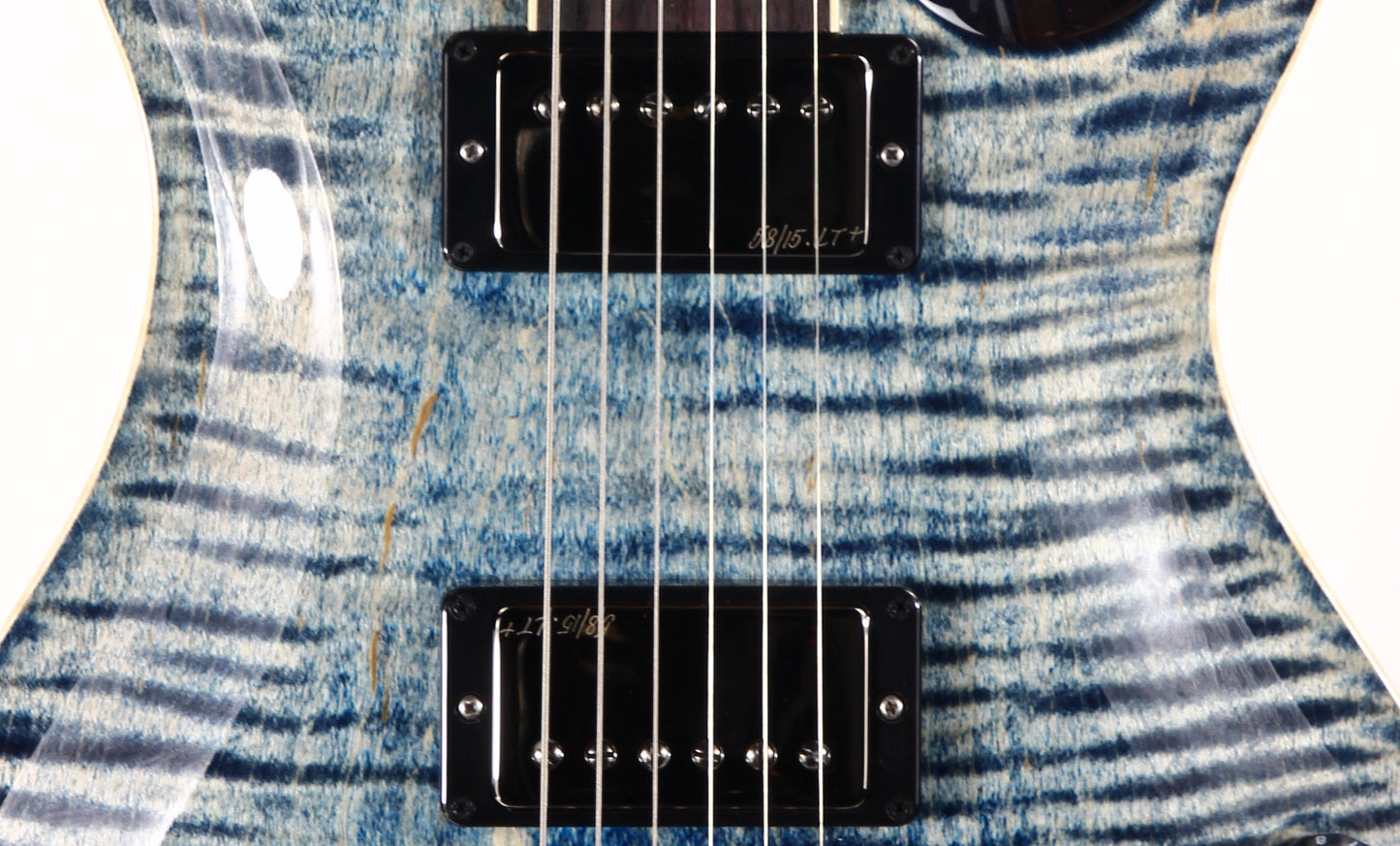 MINTY 2023 PRS Wood Library McCarty 594 10 Top - Faded Whale Blue, jean, 58/15 Humbucker Pickups!
