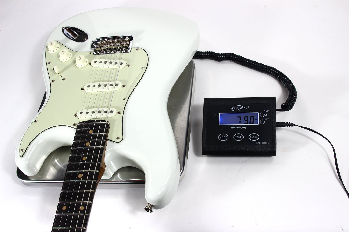2022 Fender Custom Shop GT11 '60 Stratocaster Roasted FLAME NECK - NOS Olympic White Sweetwater Dealer Select