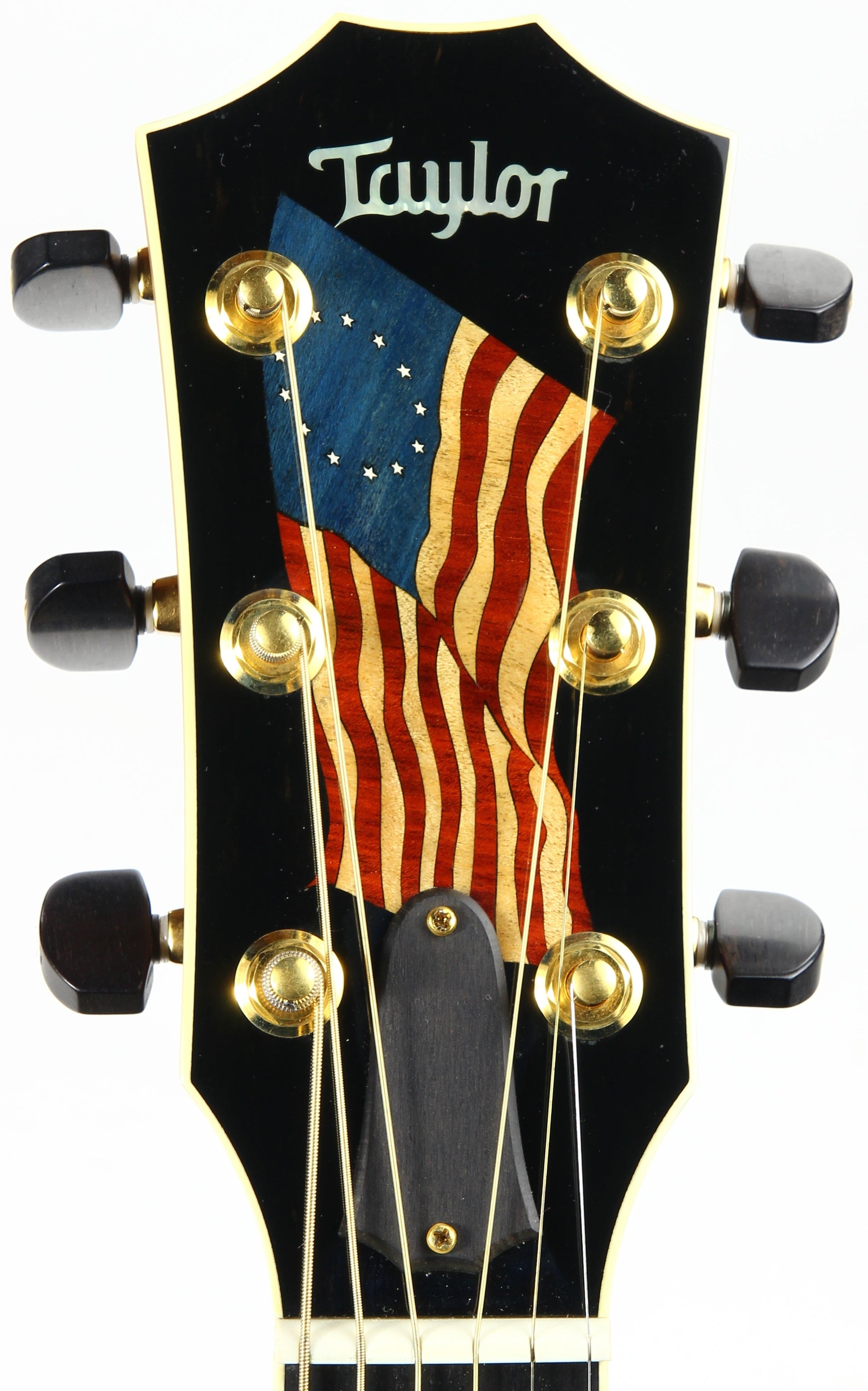 MINT & UNPLAYED! 2002 Taylor Liberty Tree Grand Concert Guitar LTG - US Flag, Declaration of Independence Inlays!