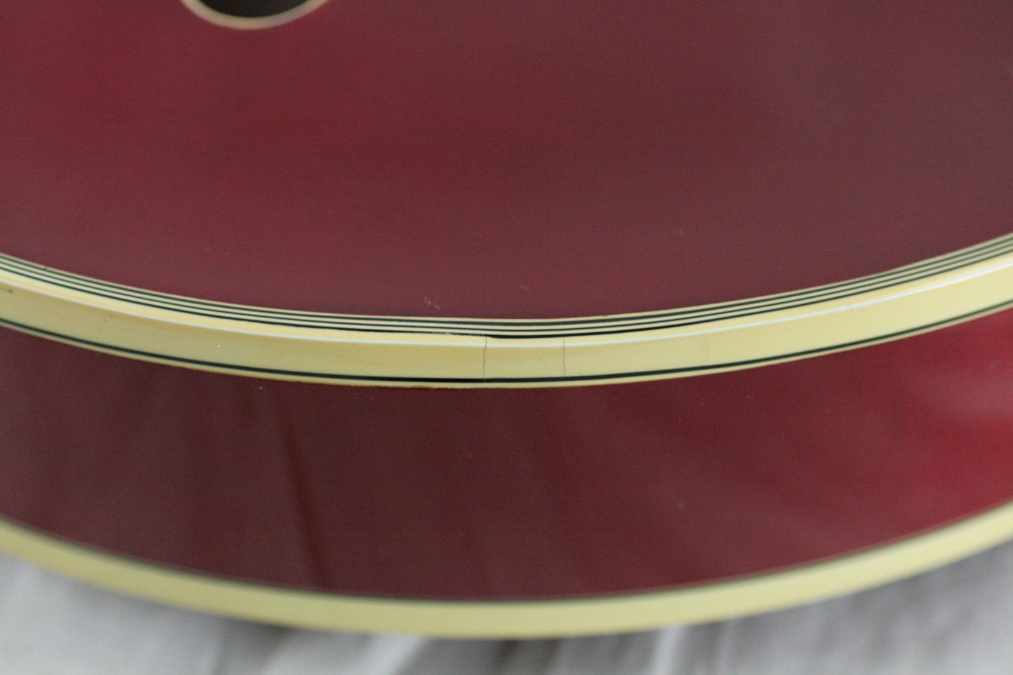 INCREDIBLY RARE 1980 Gibson Byrdland w/ F5 Mandolin Headstock! CHERRY RED! es335 one off