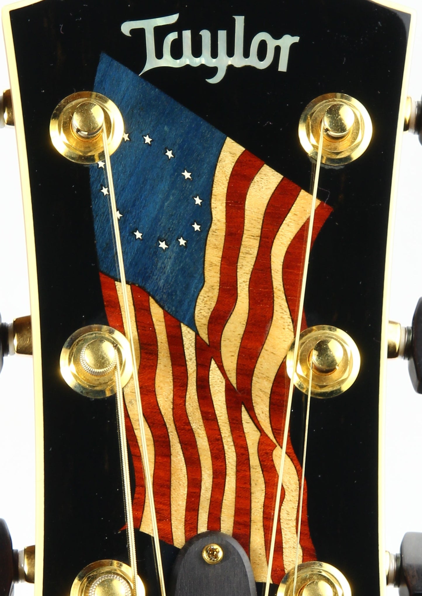 MINT & UNPLAYED! 2002 Taylor Liberty Tree Grand Concert Guitar LTG - US Flag, Declaration of Independence Inlays!