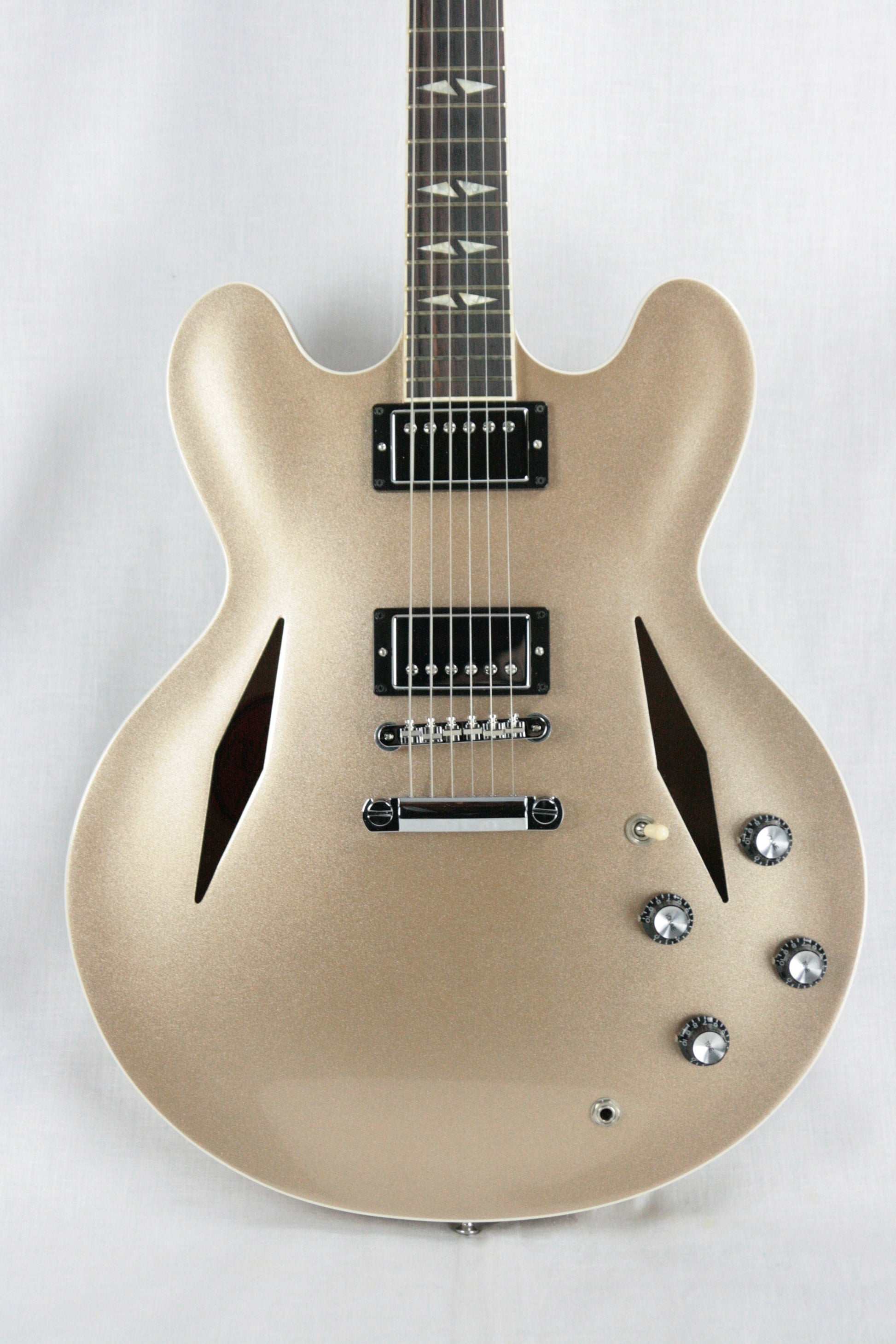 MINT 2014 Gibson Dave Grohl Signature ES-335 Metallic Gold DG-335 LOW NUMBER