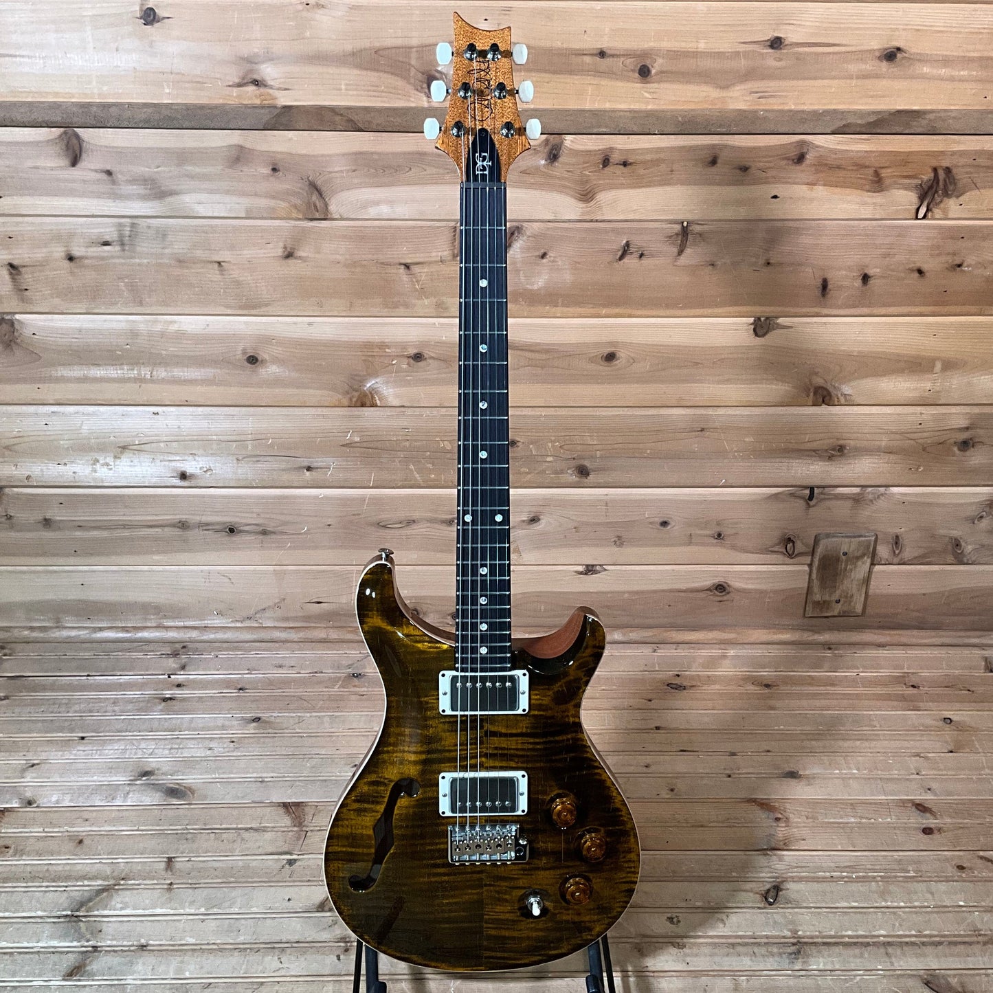 PRS DGT Semi-Hollow Electric Guitar - Tiger Eye