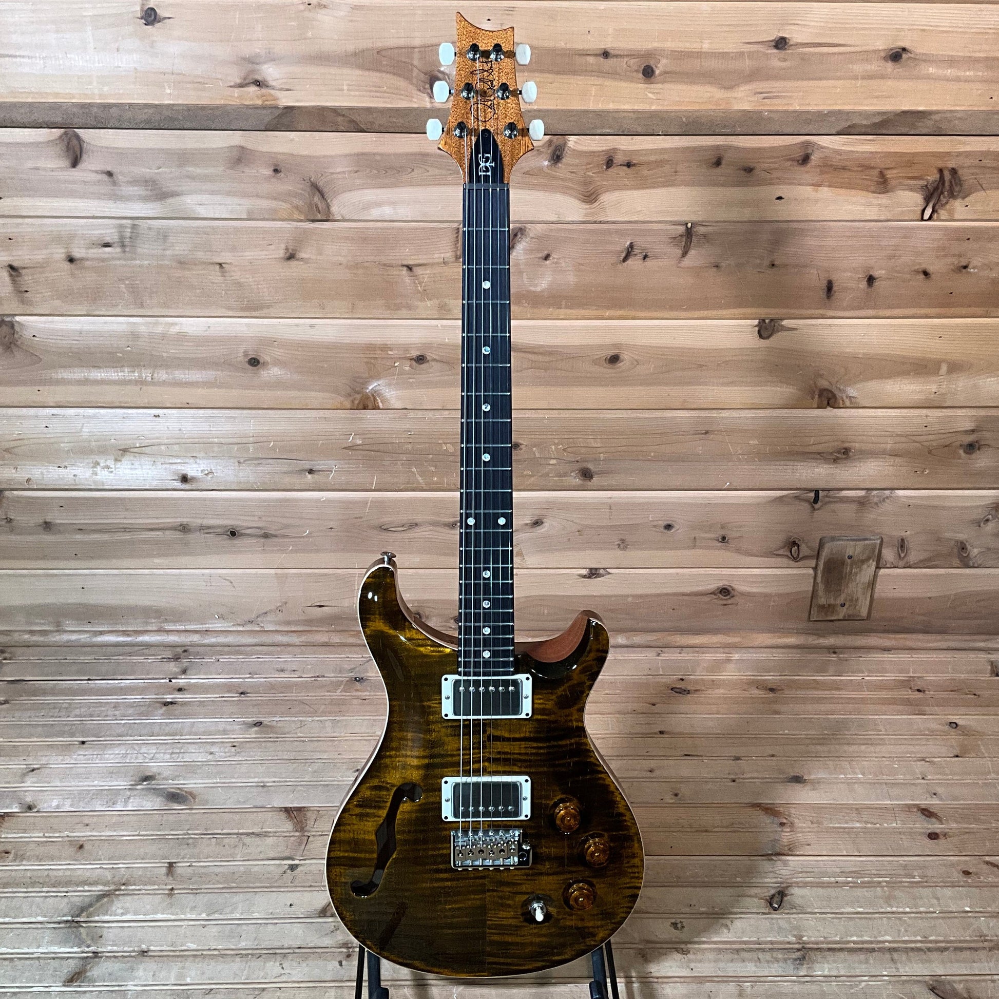 PRS DGT Semi-Hollow Electric Guitar - Tiger Eye