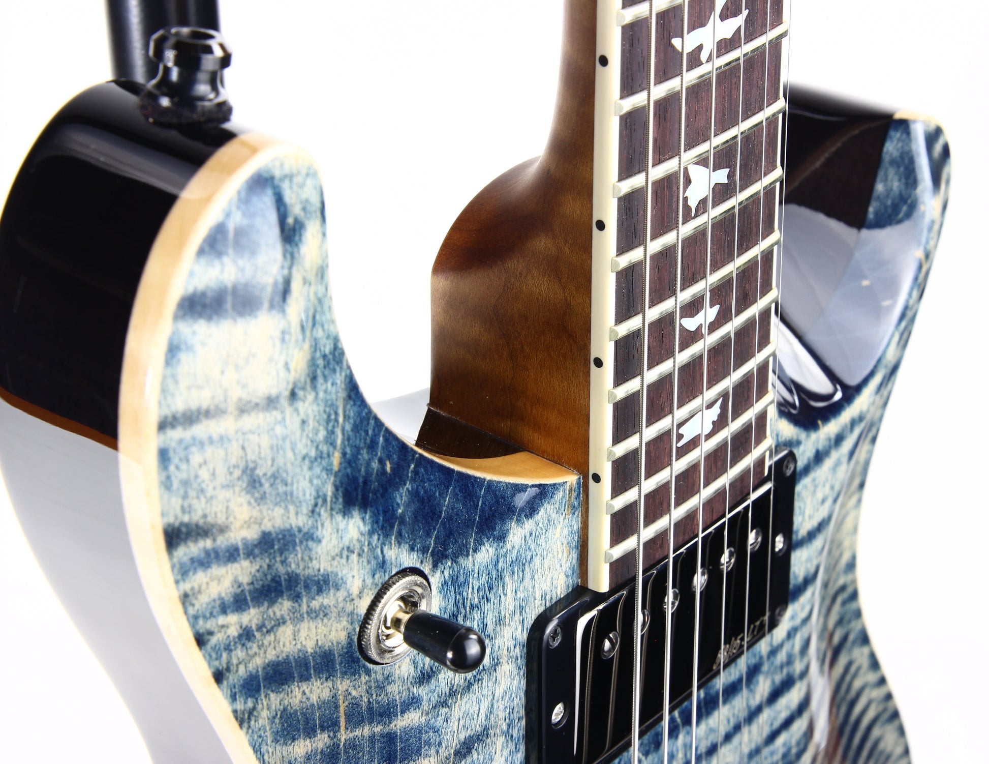 MINTY 2023 PRS Wood Library McCarty 594 10 Top - Faded Whale Blue, jean, 58/15 Humbucker Pickups!