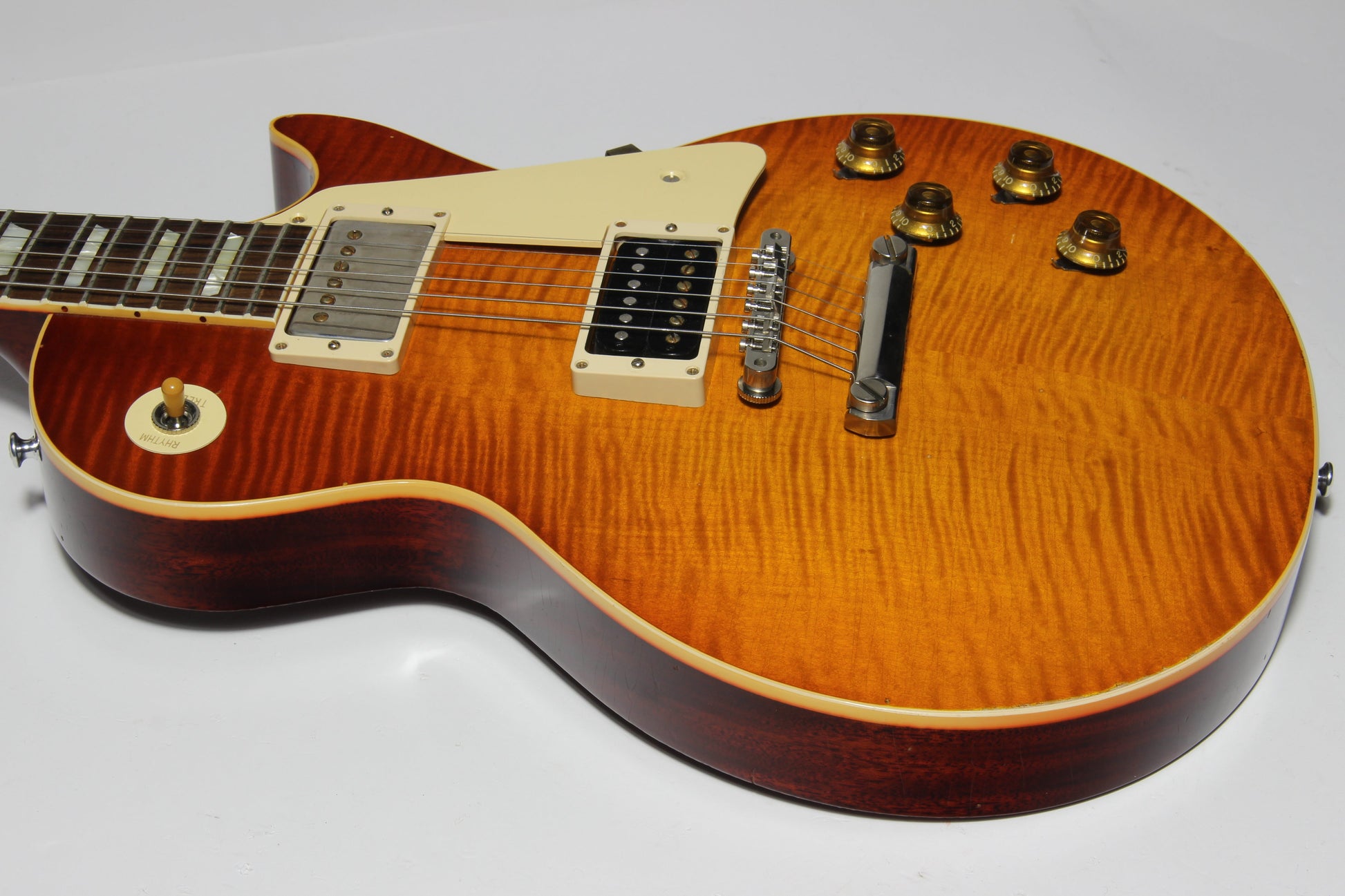 2016 Gibson Custom Shop True Historic AGED 1959 Les Paul '59 Jimmy Page R9 -- Orange Sunset Fade Reissue