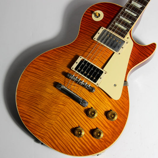 2016 Gibson Custom Shop True Historic AGED 1959 Les Paul '59 Jimmy Page R9 -- Orange Sunset Fade Reissue