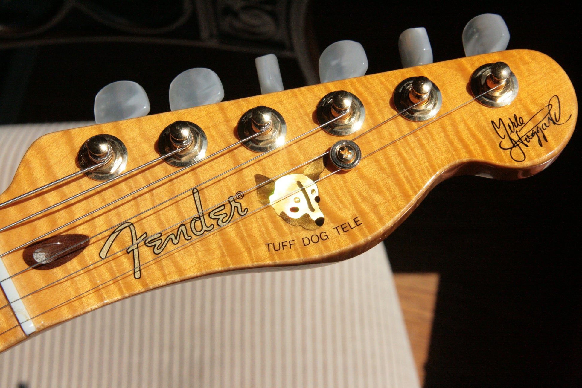 2018 Fender Custom Shop Merle Haggard Tuff Dog Telecaster! Neck-through Tele! Artist Series
