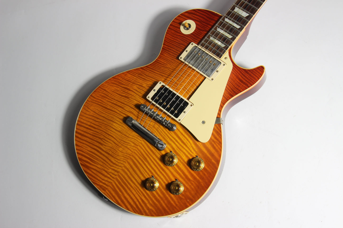 2016 Gibson Custom Shop True Historic AGED 1959 Les Paul '59 Jimmy Page R9 -- Orange Sunset Fade Reissue