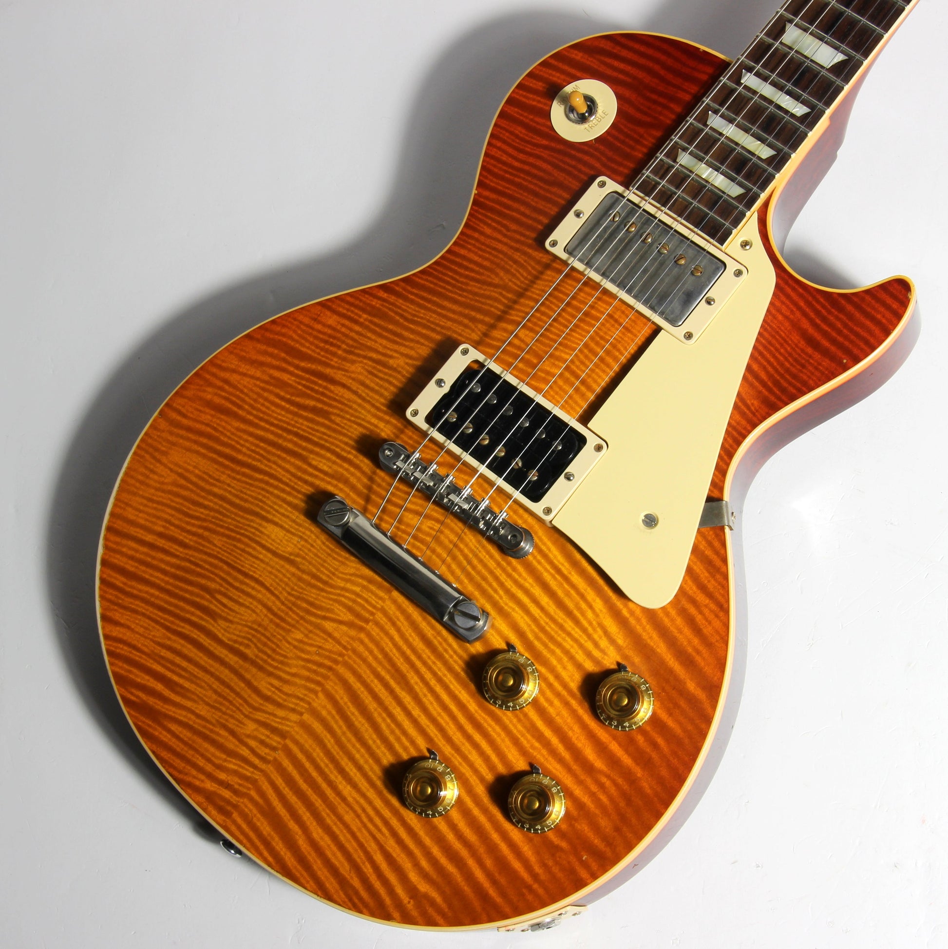 2016 Gibson Custom Shop True Historic AGED 1959 Les Paul '59 Jimmy Page R9 -- Orange Sunset Fade Reissue