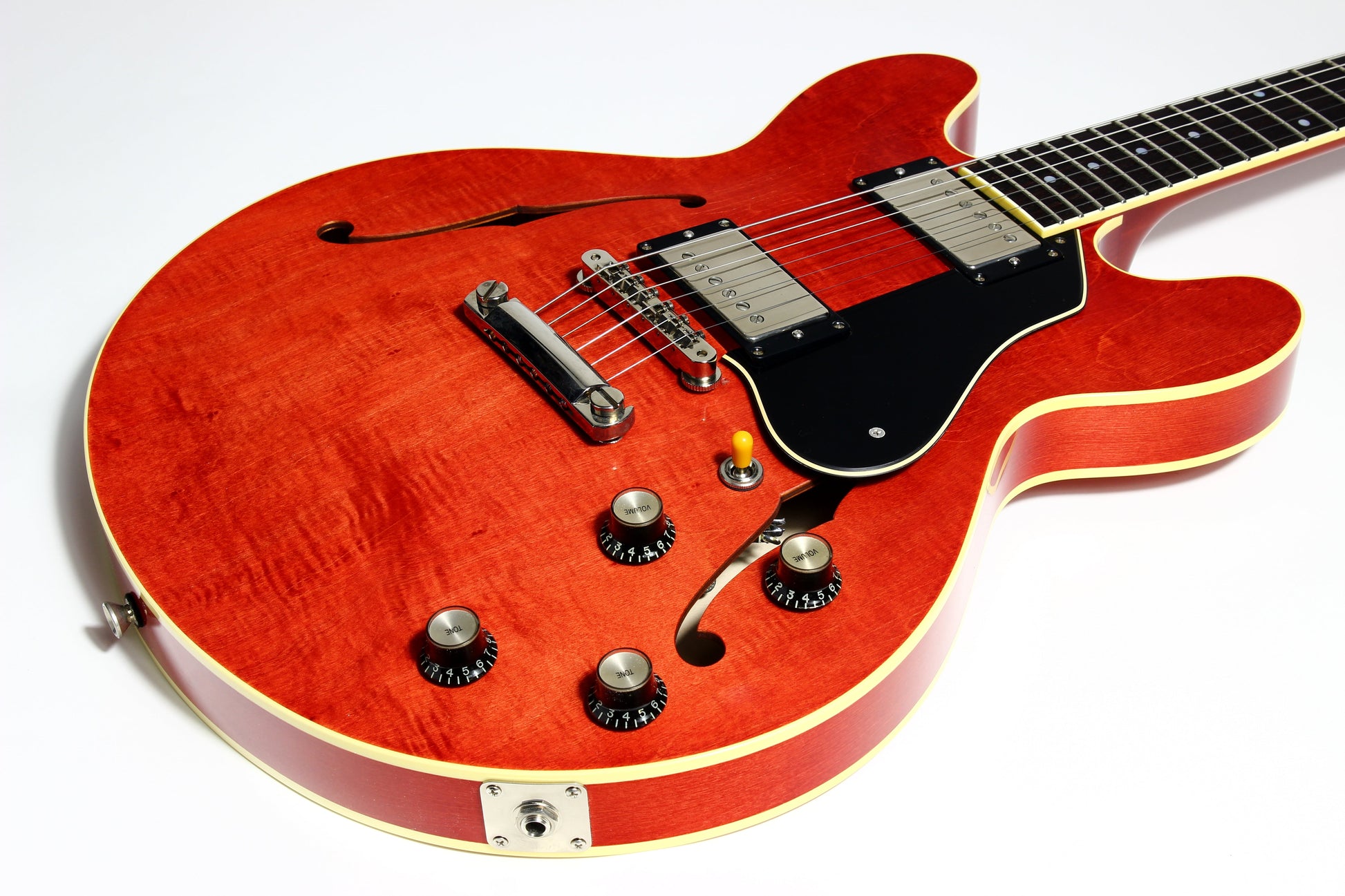 MINTY 2023 Collings I35 LC V VINTAGE Aged Cherry - Lightweight, Relic Finish, Throbak ESG-102B,