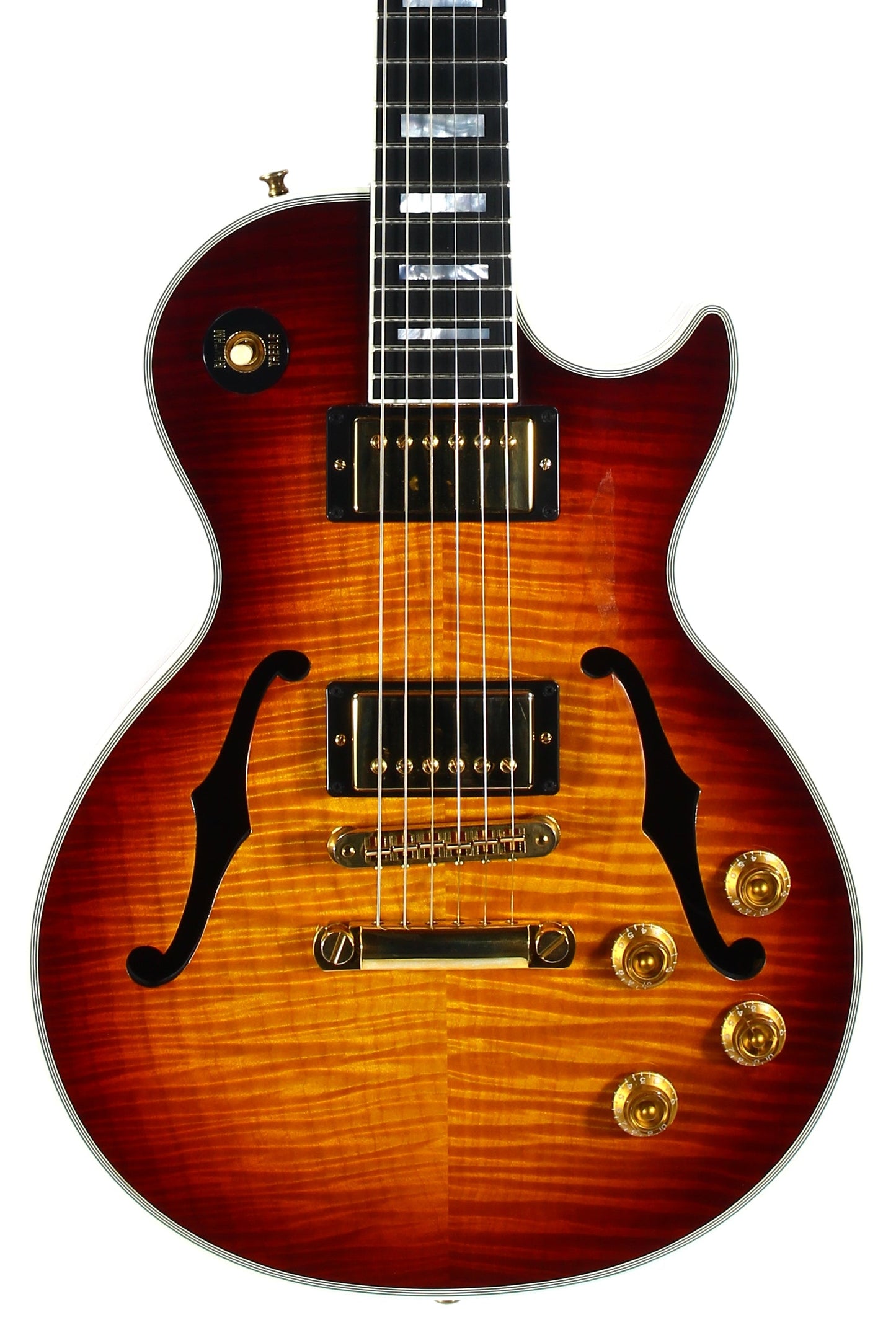 2014 Gibson Custom Les Paul Bantam Florentine KILLER TOP Rare Model!