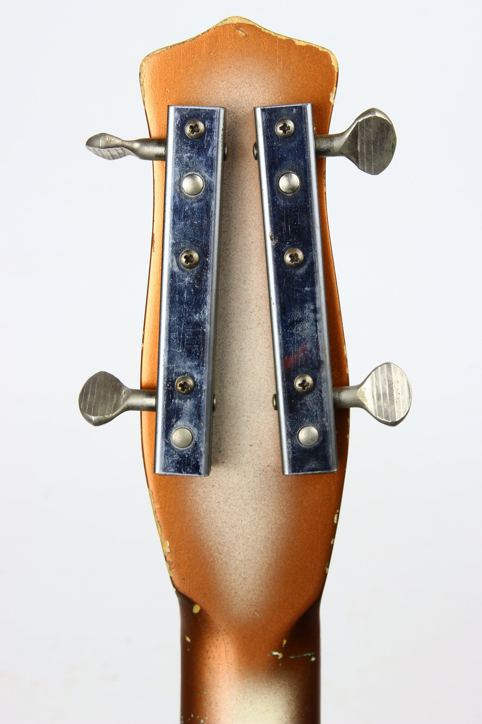 1963 Danelectro Longhorn Vintage Electric Bass Copper Burst - 2 Lipstick Pickups, Rare