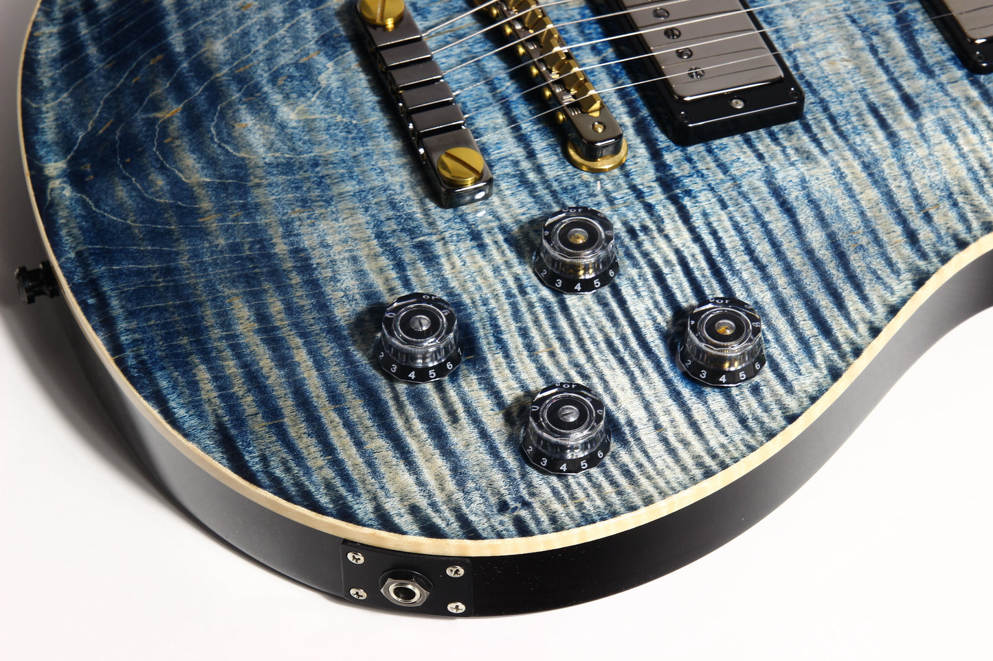 MINTY 2023 PRS Wood Library McCarty 594 10 Top - Faded Whale Blue, jean, 58/15 Humbucker Pickups!