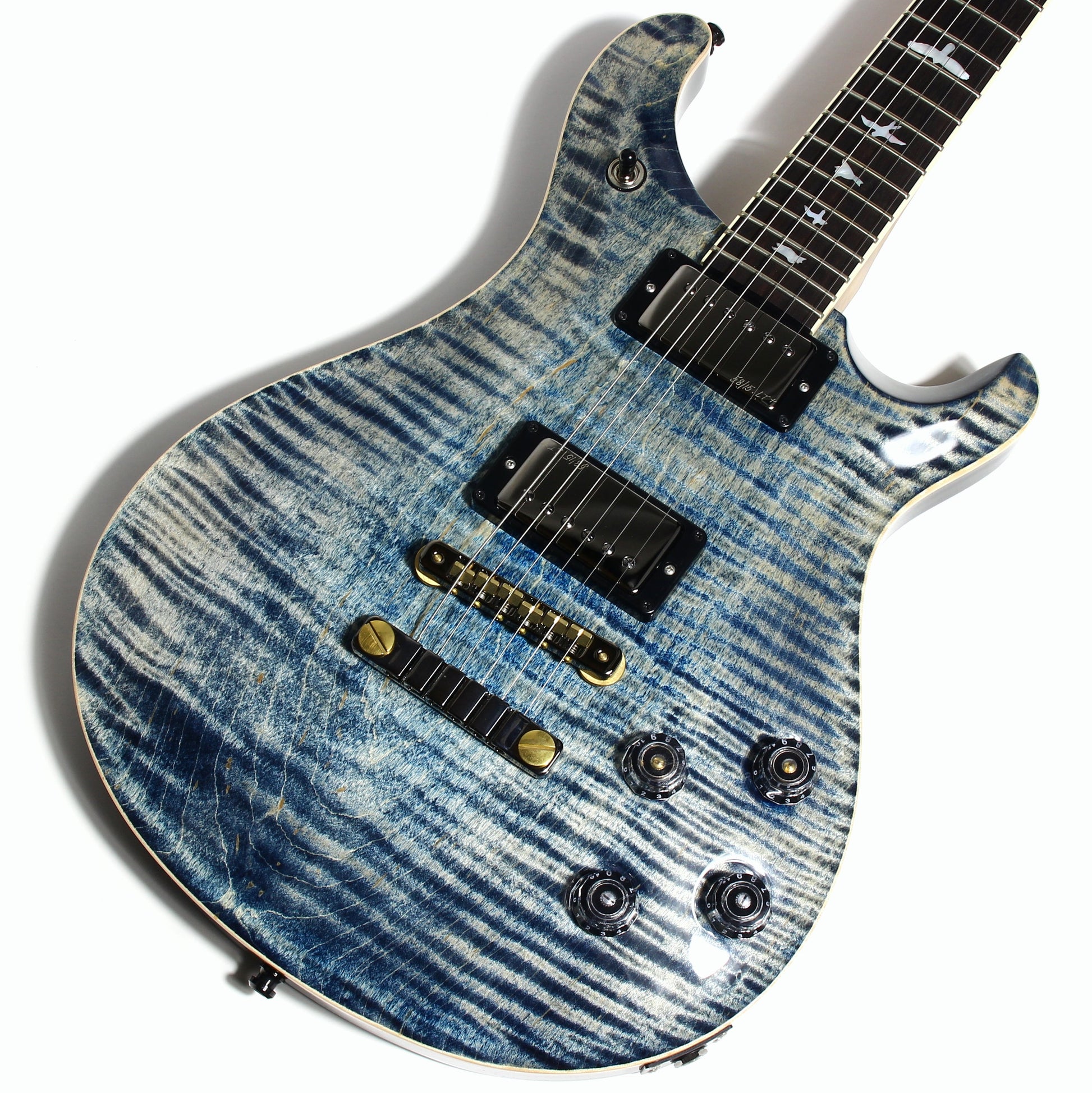 MINTY 2023 PRS Wood Library McCarty 594 10 Top - Faded Whale Blue, jean, 58/15 Humbucker Pickups!