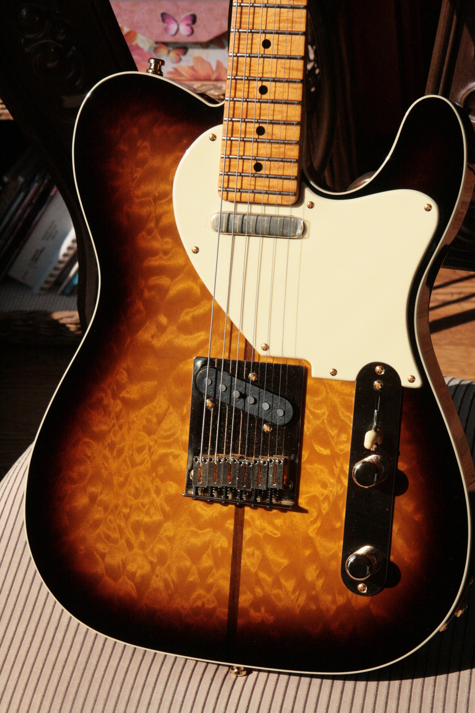 6.9 lbs! 2018 Fender Custom Shop Merle Haggard Tuff Dog Telecaster! Neck-through Tele! Artist Series