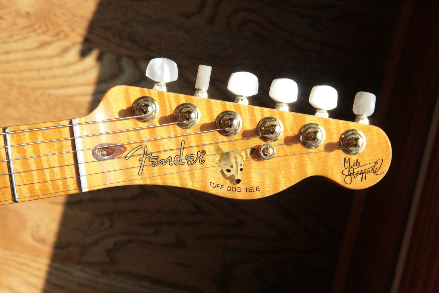 6.9 lbs! 2018 Fender Custom Shop Merle Haggard Tuff Dog Telecaster! Neck-through Tele! Artist Series