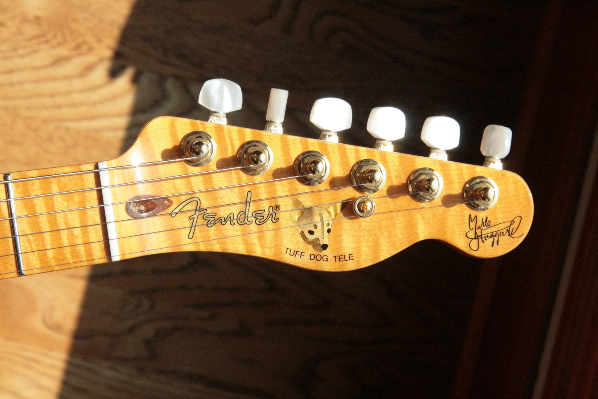 6.9 lbs! 2018 Fender Custom Shop Merle Haggard Tuff Dog Telecaster! Neck-through Tele! Artist Series