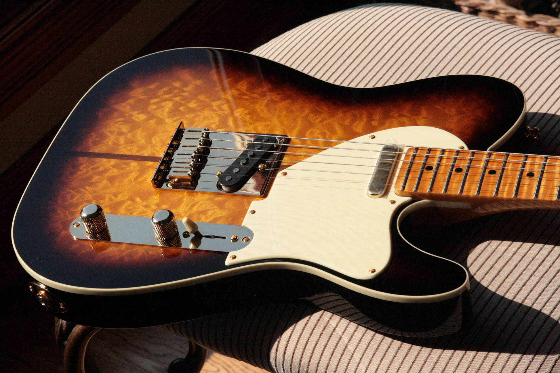 6.9 lbs! 2018 Fender Custom Shop Merle Haggard Tuff Dog Telecaster! Neck-through Tele! Artist Series