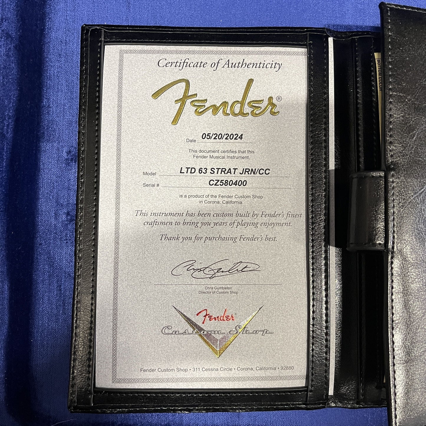 Fender Custom Shop Limited 1963 Stratocaster Journeyman Relic - Aged Sonic Blue