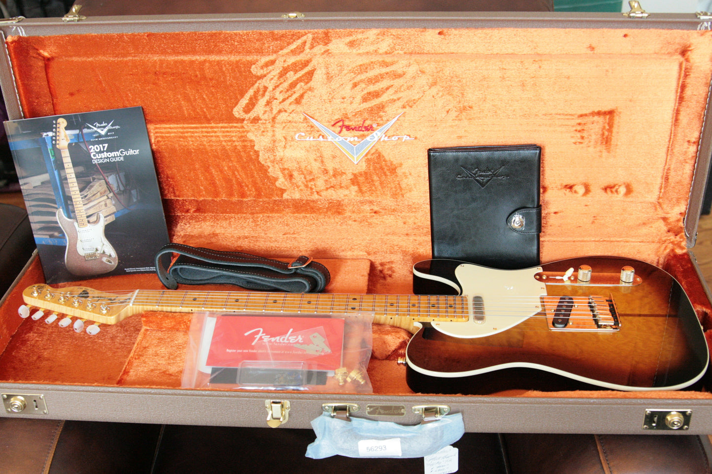 6.9 lbs! 2018 Fender Custom Shop Merle Haggard Tuff Dog Telecaster! Neck-through Tele! Artist Series