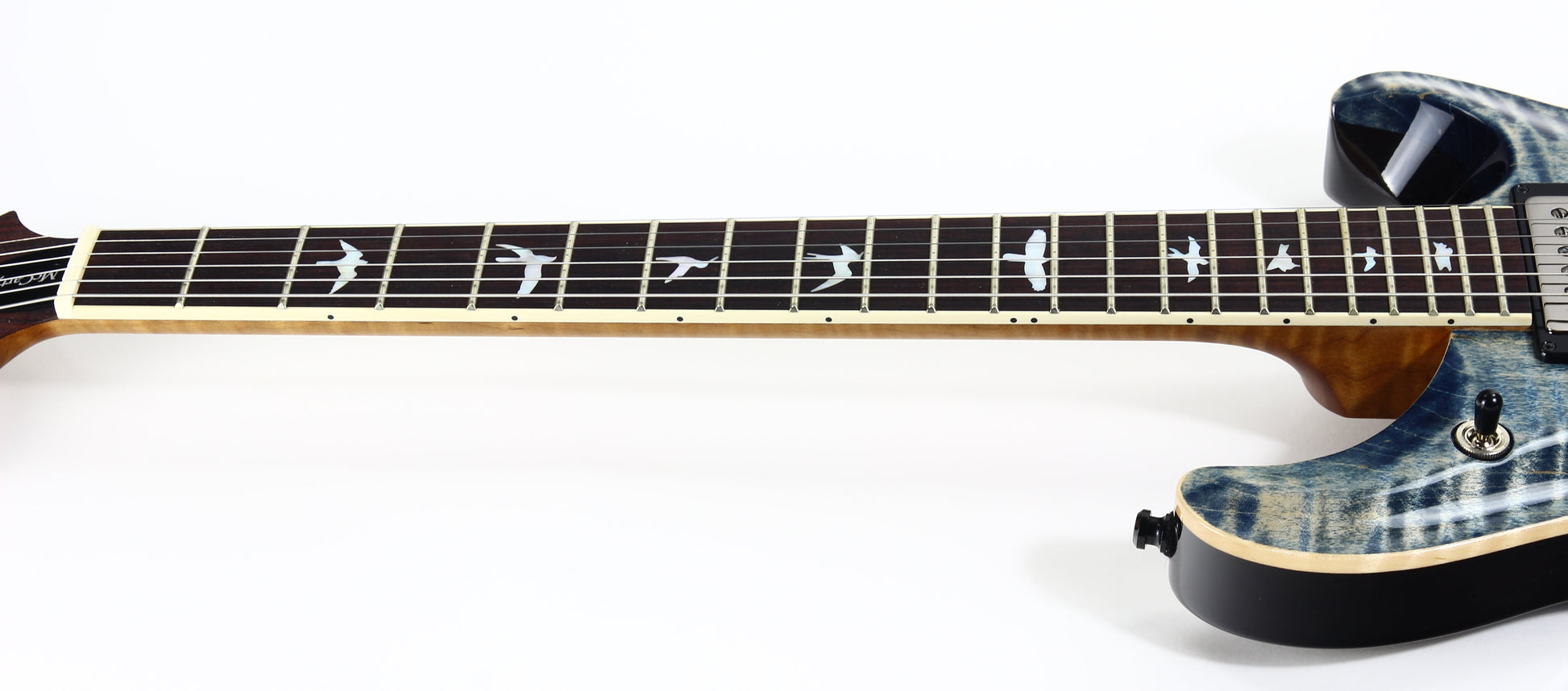 MINTY 2023 PRS Wood Library McCarty 594 10 Top - Faded Whale Blue, jean, 58/15 Humbucker Pickups!
