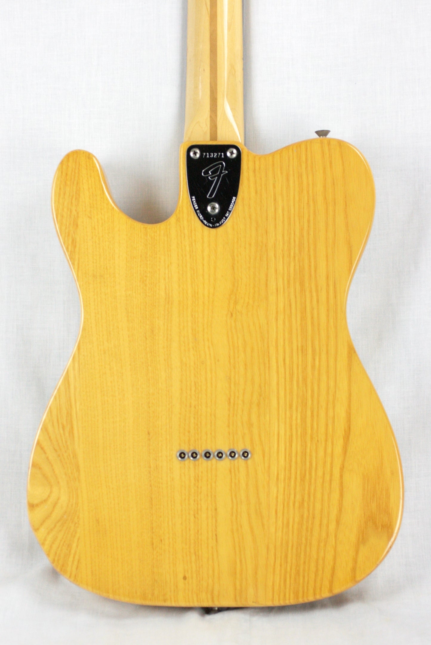 1976 Fender Telecaster Custom in Natural - 100% Original, Lightweight Tele, Keith Richards, 1970's