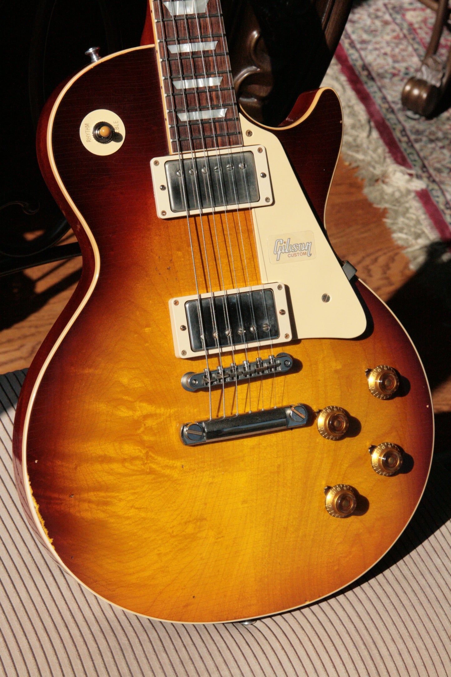 2018 Gibson AGED 1958 Les Paul Historic Reissue! R8 58 Dark Bourbon Fade Custom Shop TH Specs