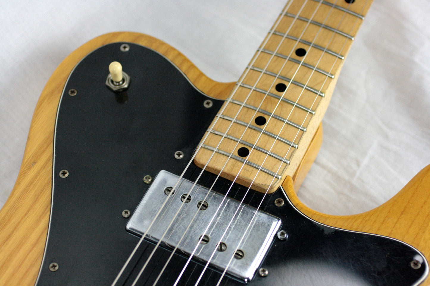 1976 Fender Telecaster Custom in Natural - 100% Original, Lightweight Tele, Keith Richards, 1970's