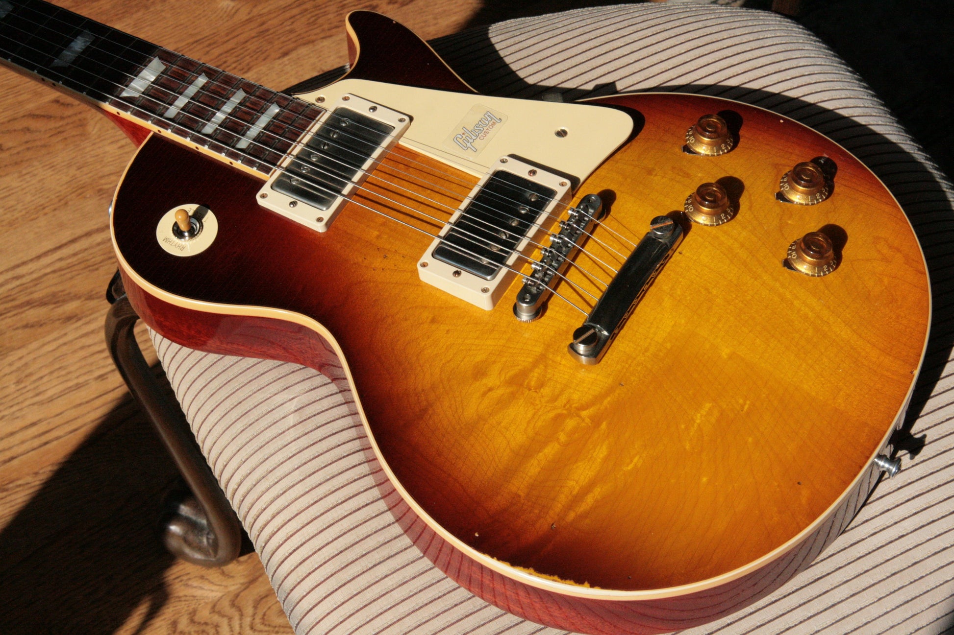 2018 Gibson AGED 1958 Les Paul Historic Reissue! R8 58 Dark Bourbon Fade Custom Shop TH Specs