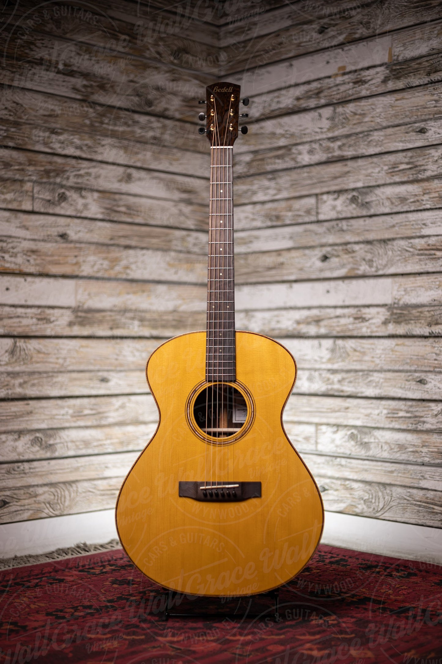 Bedell Bahia Orchestra Adirondack Spruce Brazilian Rosewood Acoustic Guitar - Natural