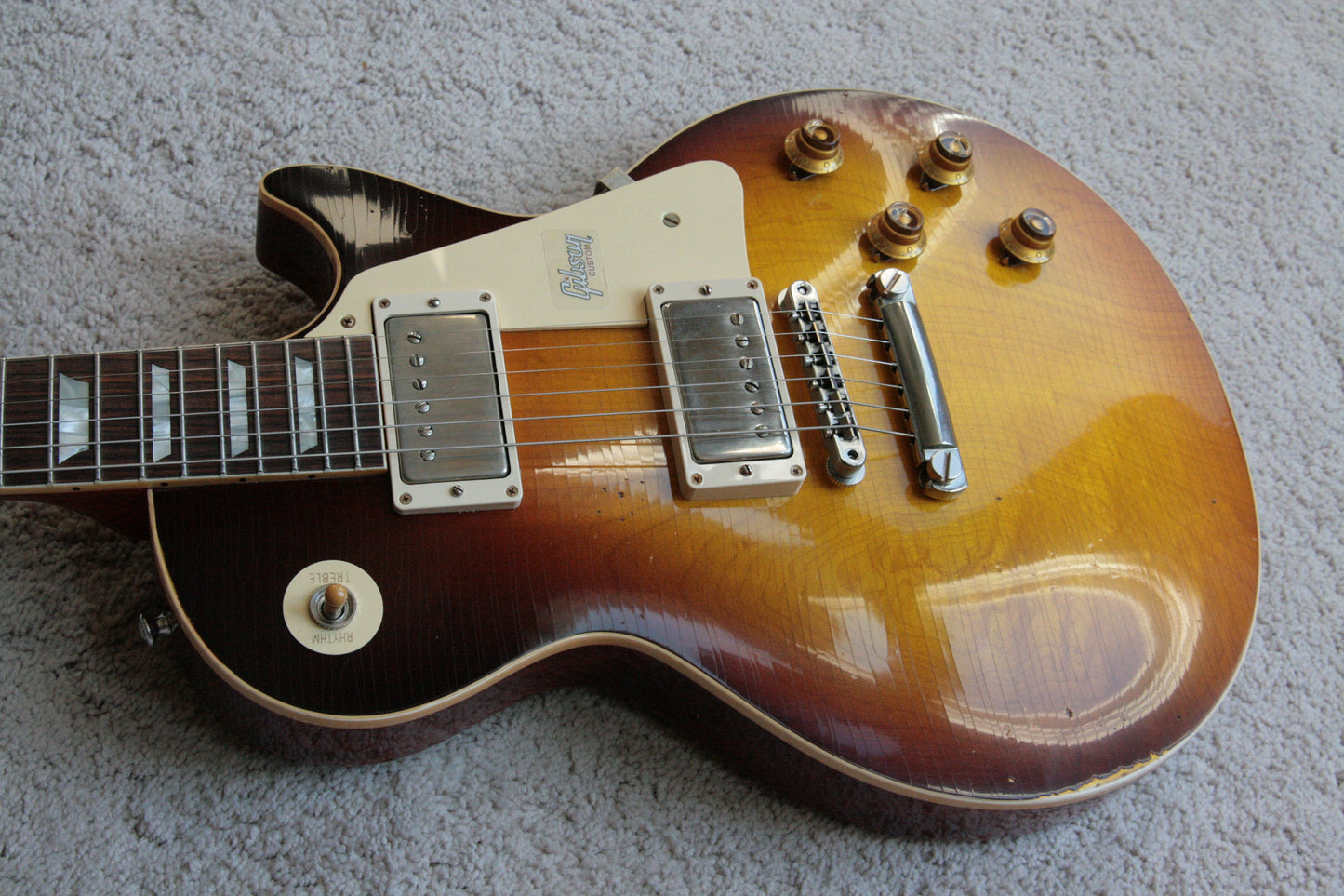 2018 Gibson AGED 1958 Les Paul Historic Reissue! R8 58 Dark Bourbon Fade Custom Shop TH Specs
