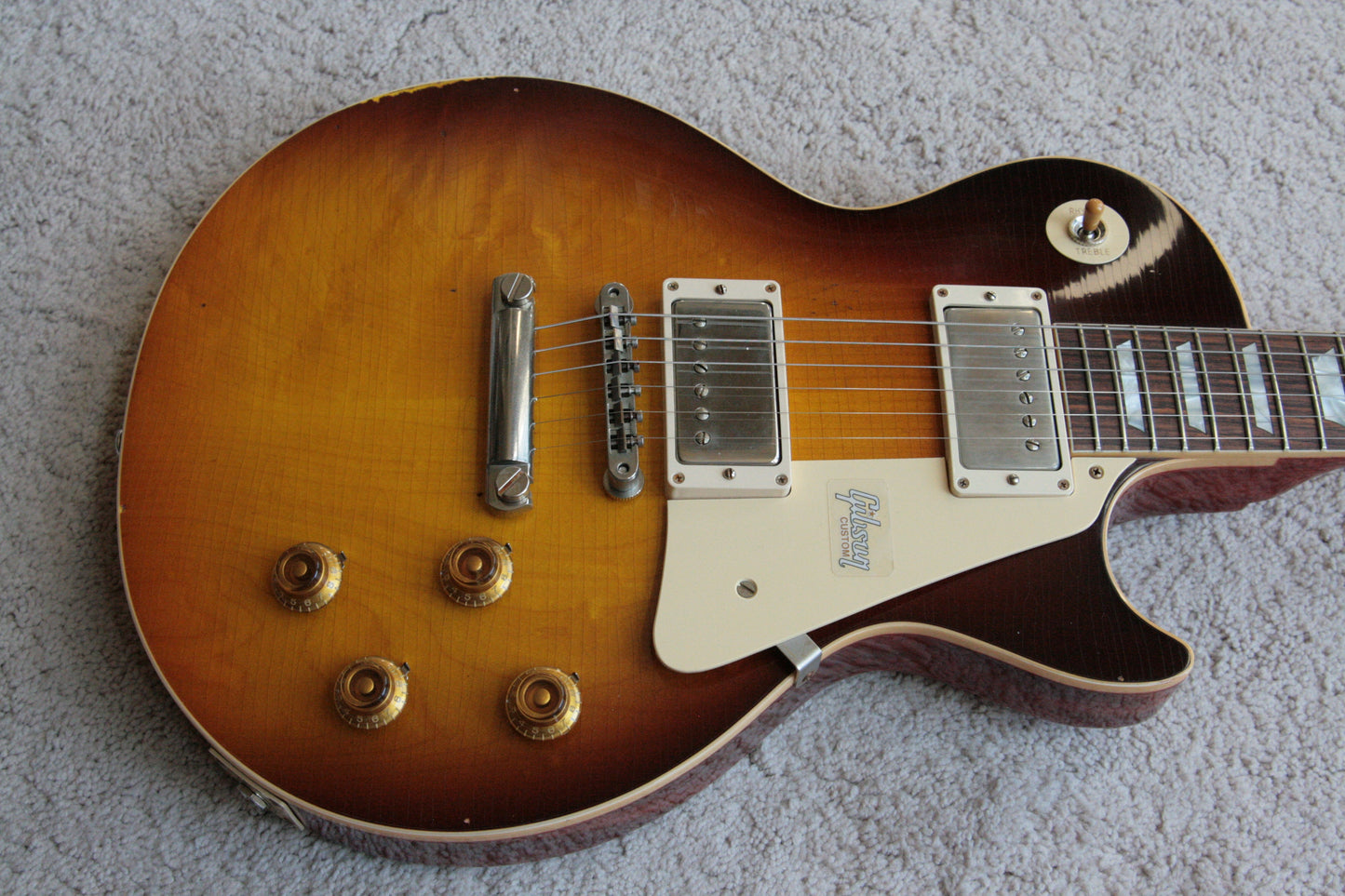2018 Gibson AGED 1958 Les Paul Historic Reissue! R8 58 Dark Bourbon Fade Custom Shop TH Specs