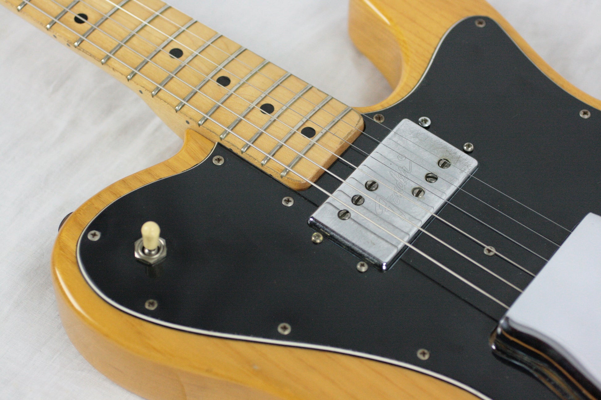 1976 Fender Telecaster Custom in Natural - 100% Original, Lightweight Tele, Keith Richards, 1970's