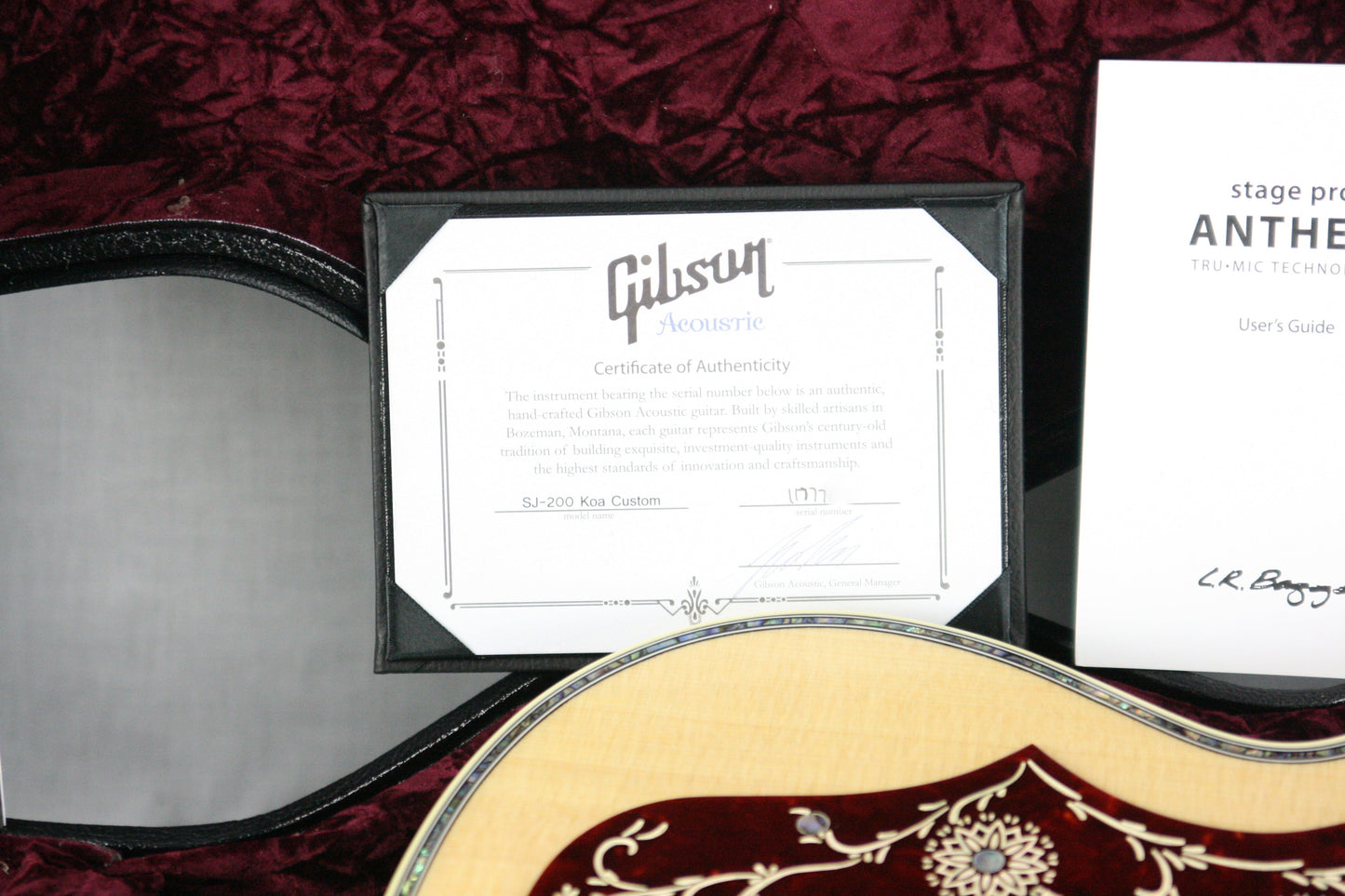 2017 Gibson Custom Shop SJ-200 KOA! Abalone, Limited Edition! j200 Acoustic Guitar j45